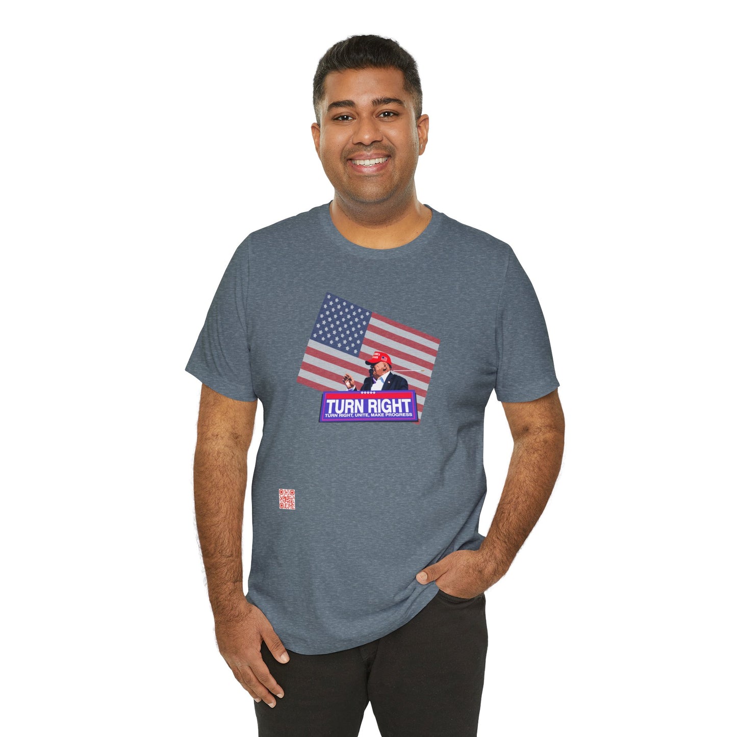 USA Flag Trump Tee
