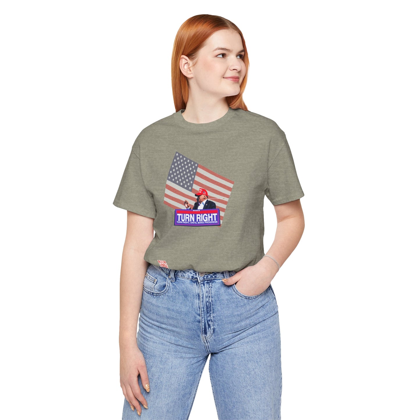 USA Flag Trump Tee
