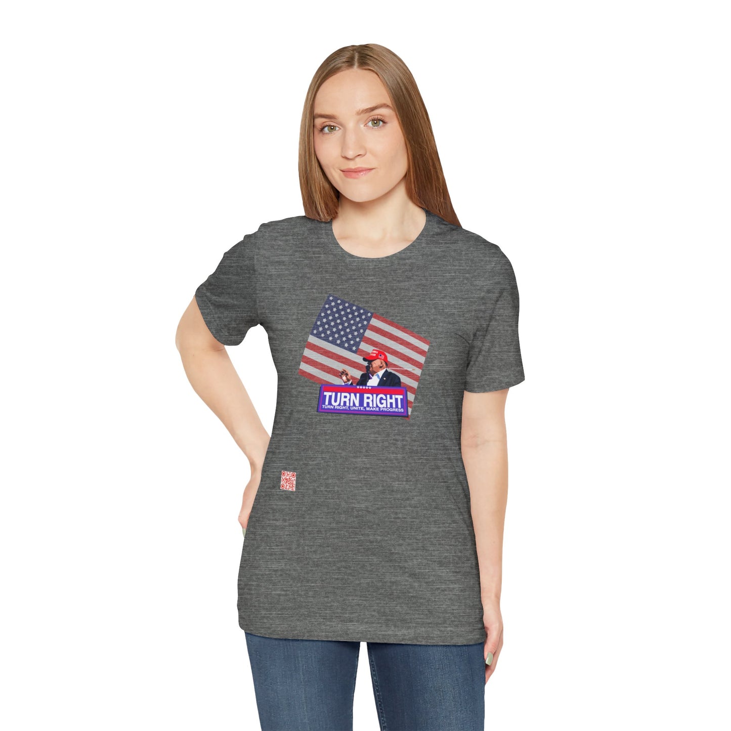 USA Flag Trump Tee