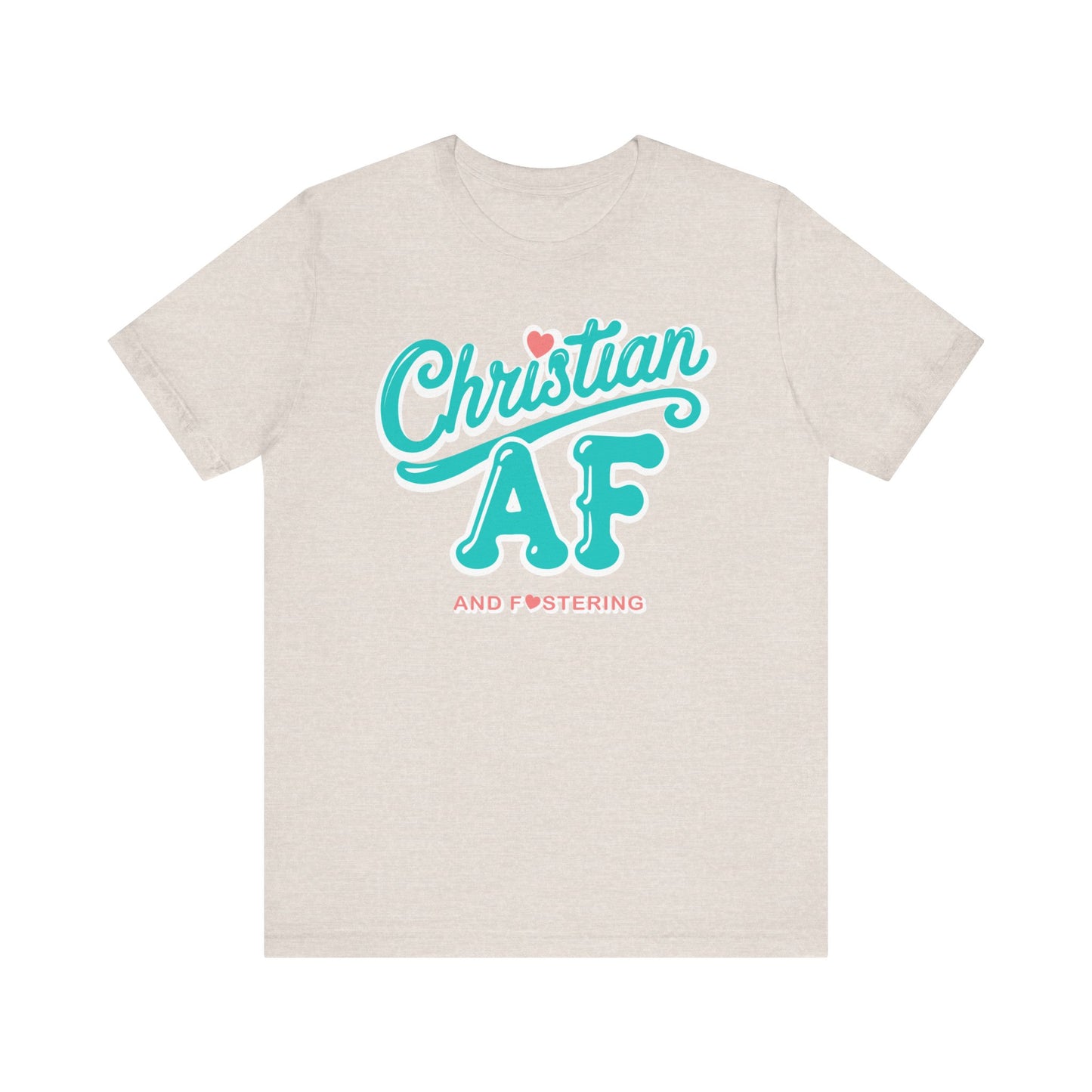 Light Colors - Christian and fostering T-shirt - FREE SHIPPING
