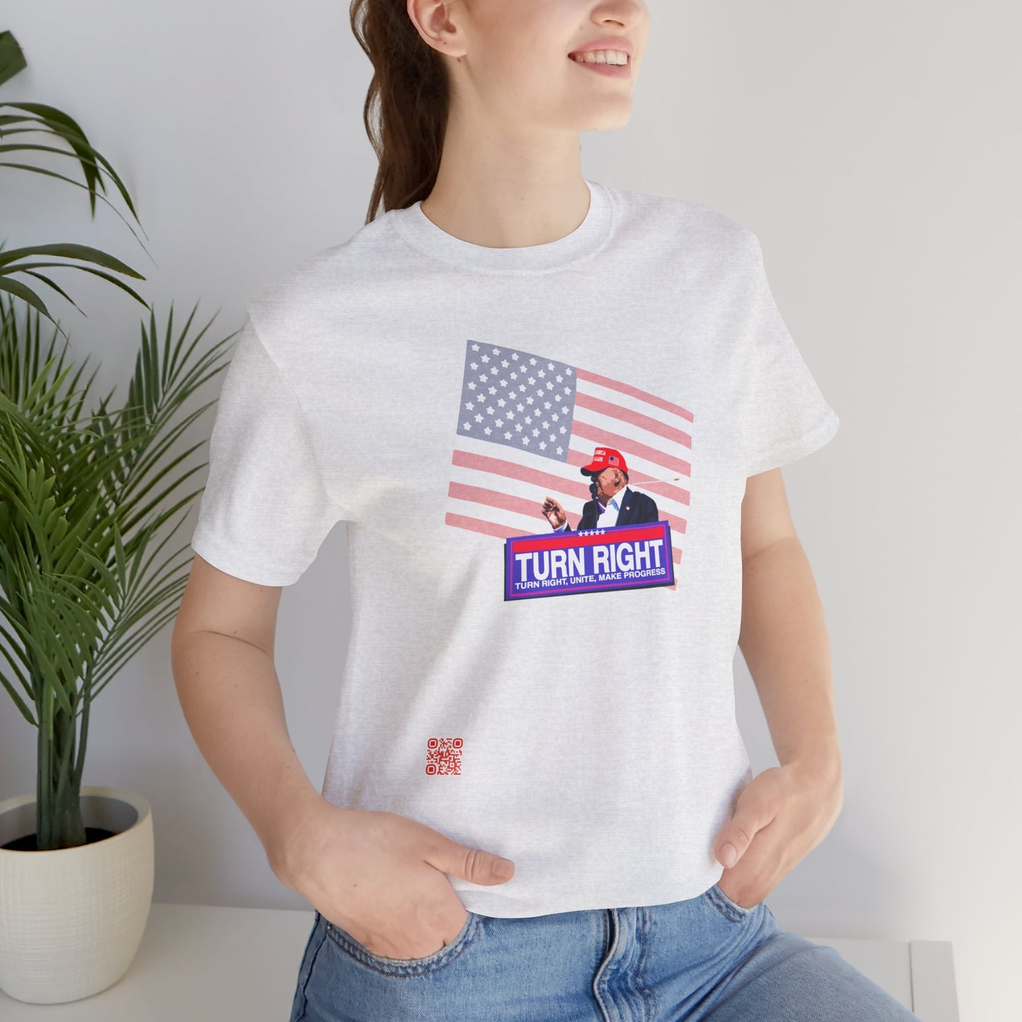 USA Flag Trump Tee