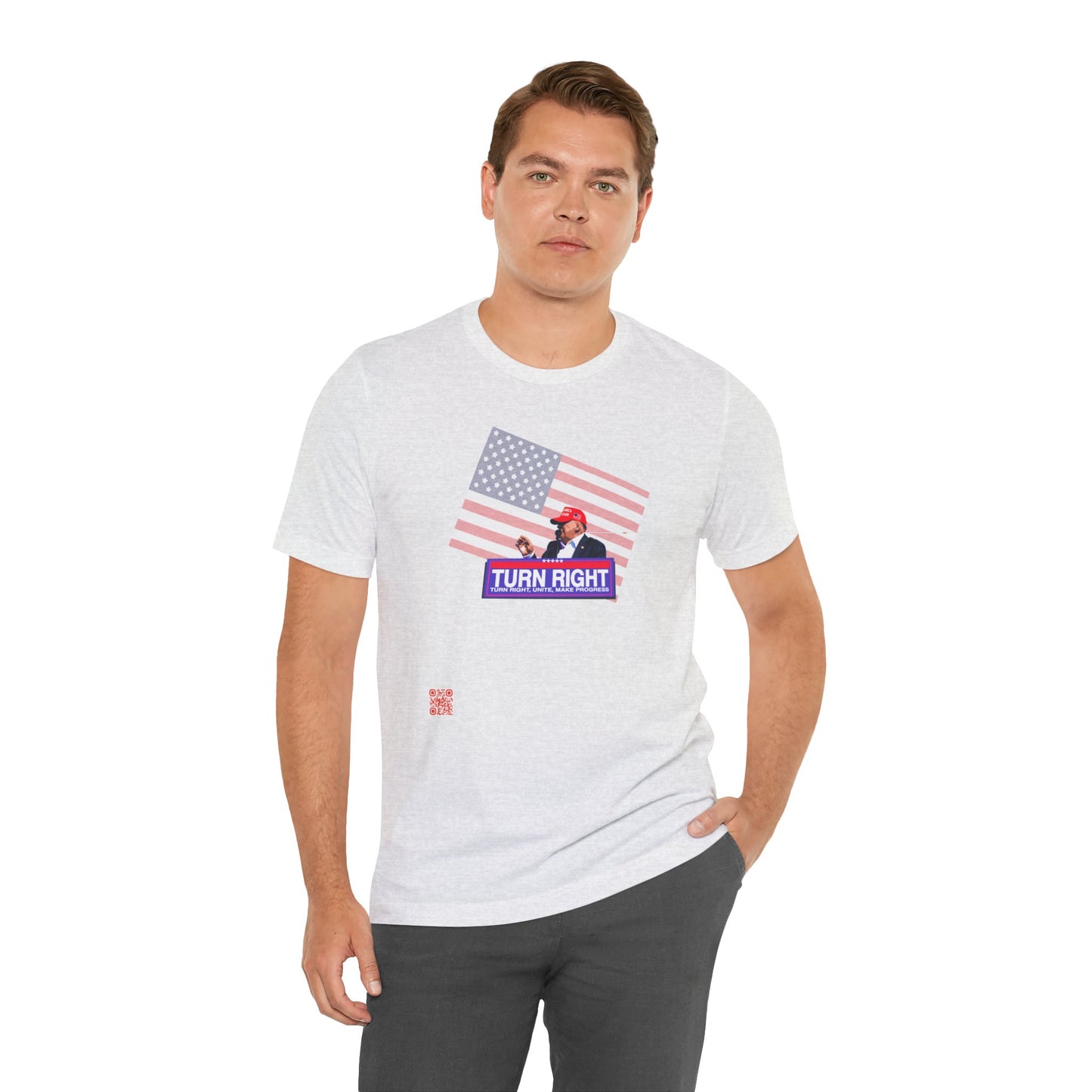 USA Flag Trump Tee