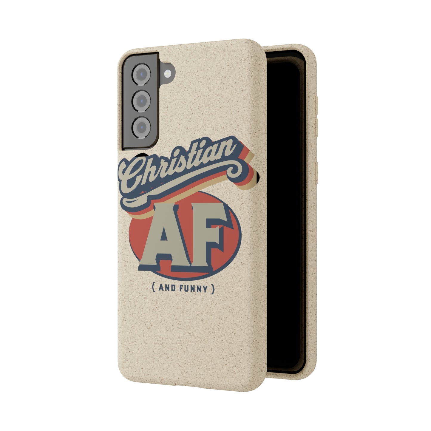 Phone Case - Christian and funny - FREE SHIPPING - Biodegradable Case