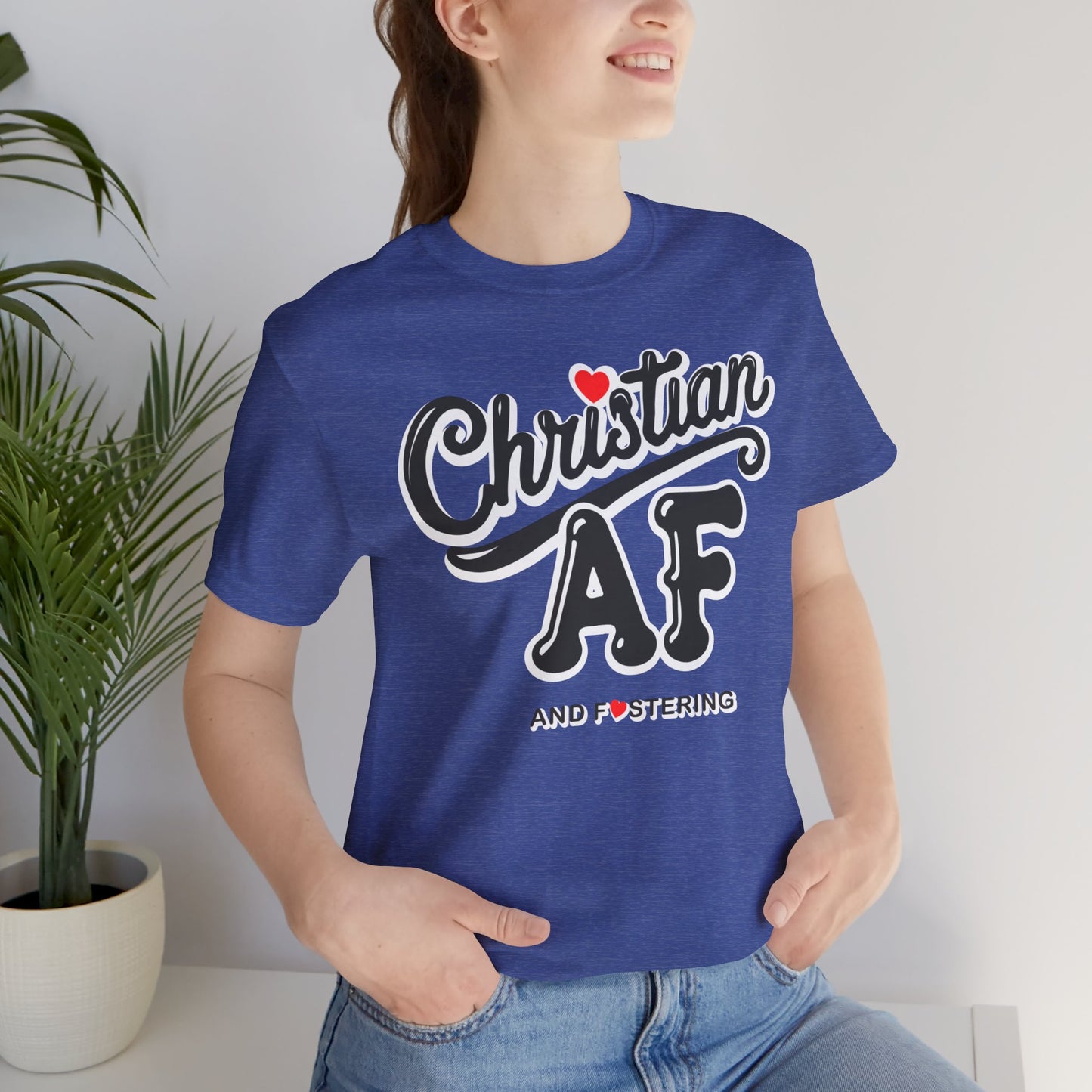 Unisex Christian and fostering T-shirt - FREE SHIPPING