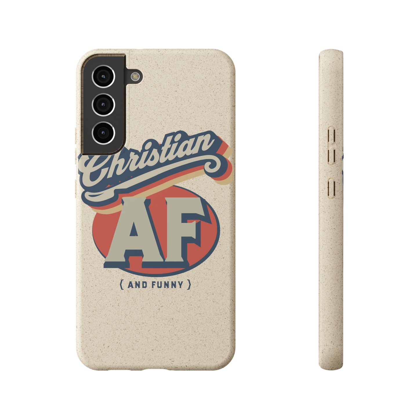 Phone Case - Christian and funny - FREE SHIPPING - Biodegradable Case