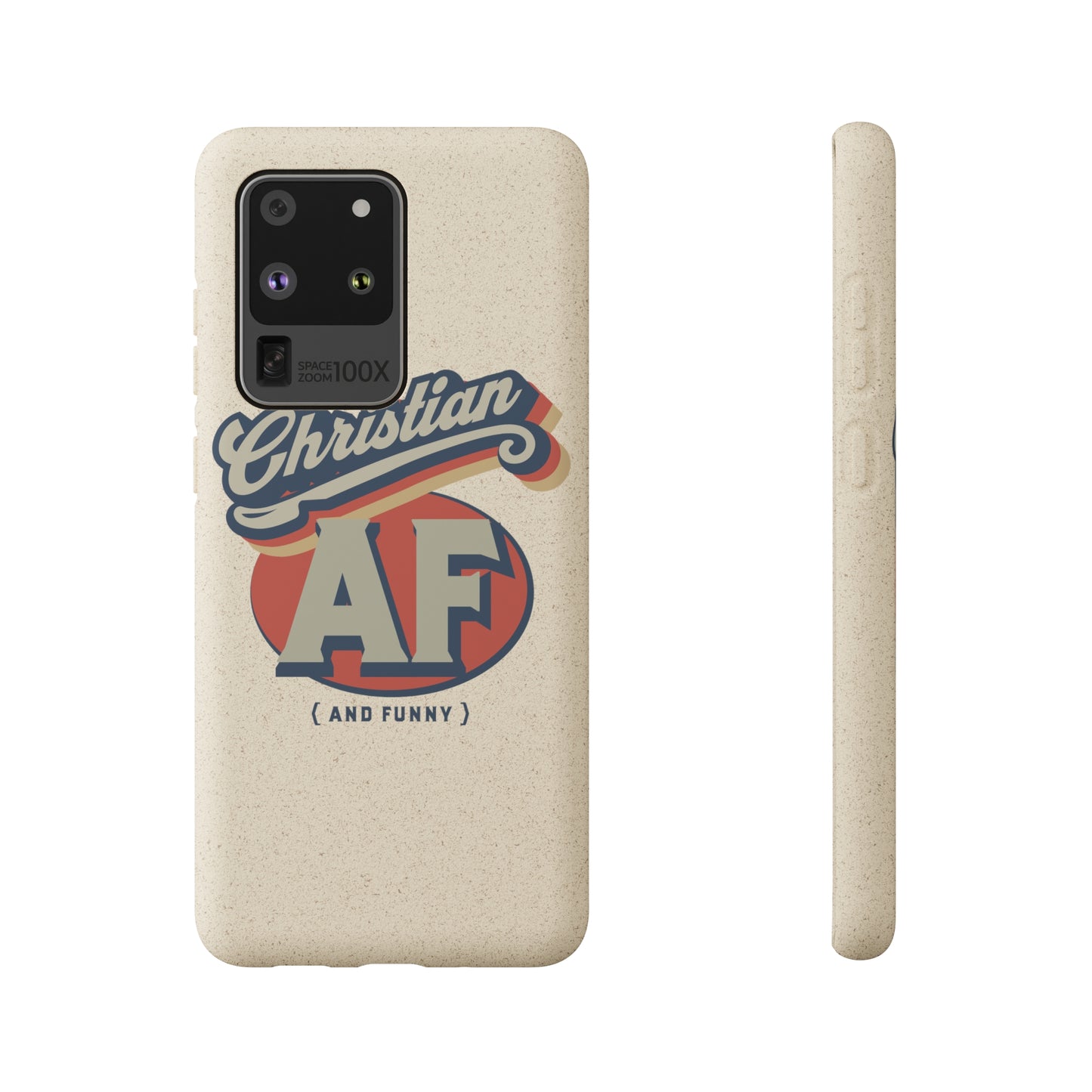 Phone Case - Christian and funny - FREE SHIPPING - Biodegradable Case