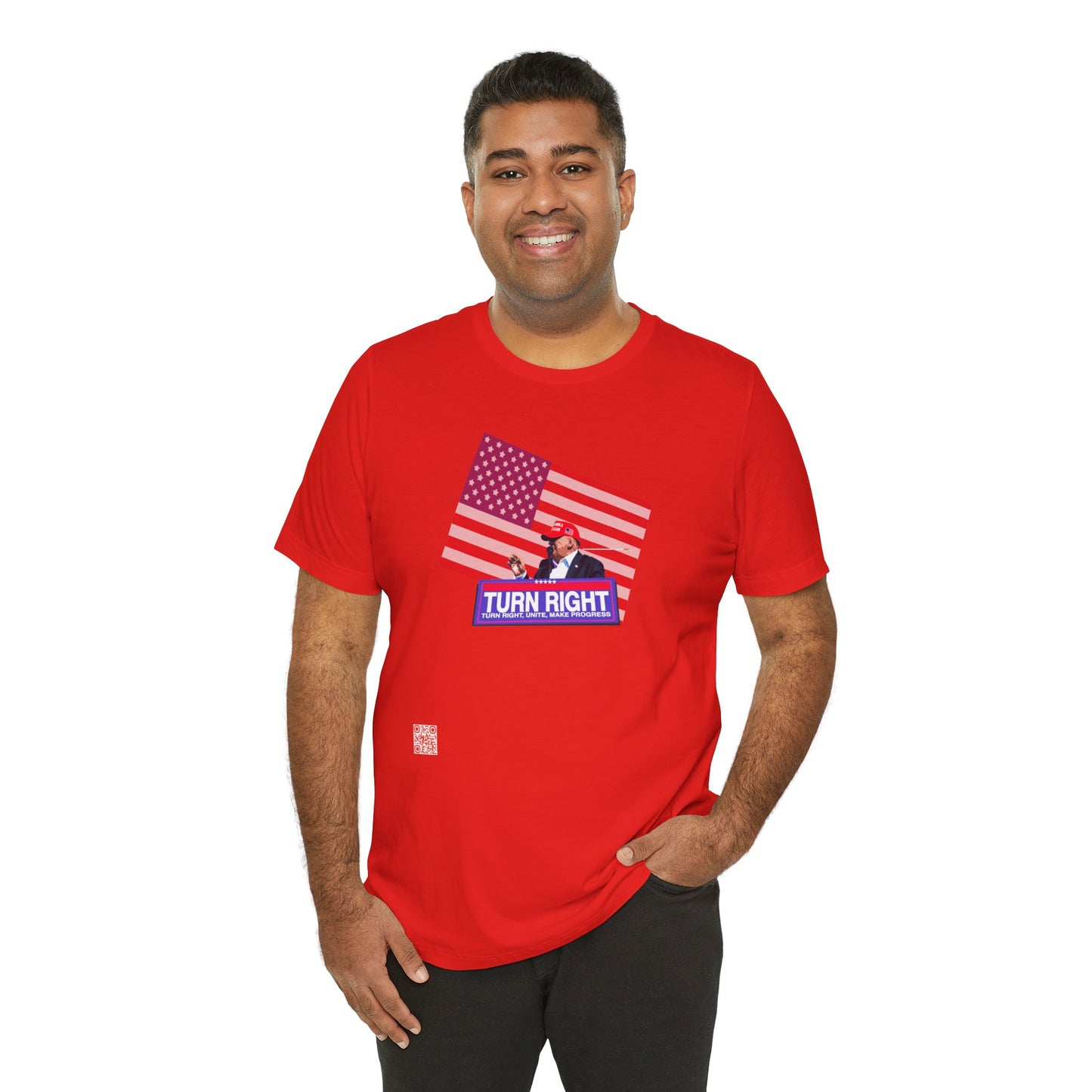 USA Flag Trump Tee