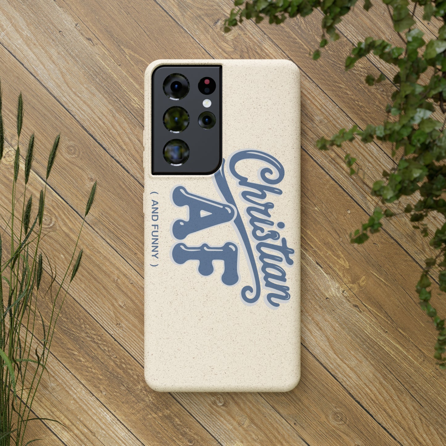 Phone Case - Christian and funny - design - FREE STANDARD SHIPPING