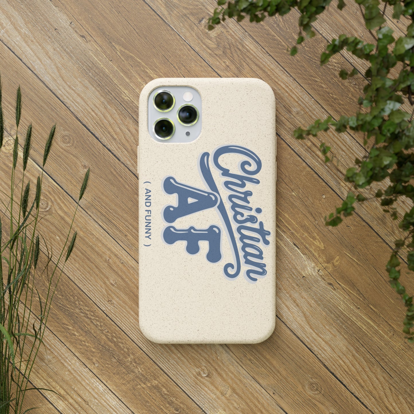 Phone Case - Christian and funny - design - FREE STANDARD SHIPPING