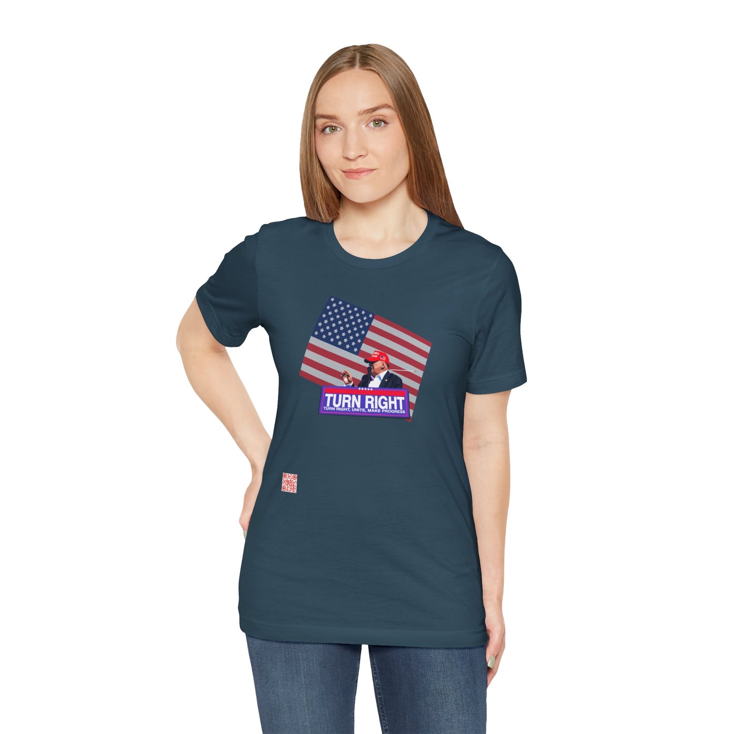 USA Flag Trump Tee