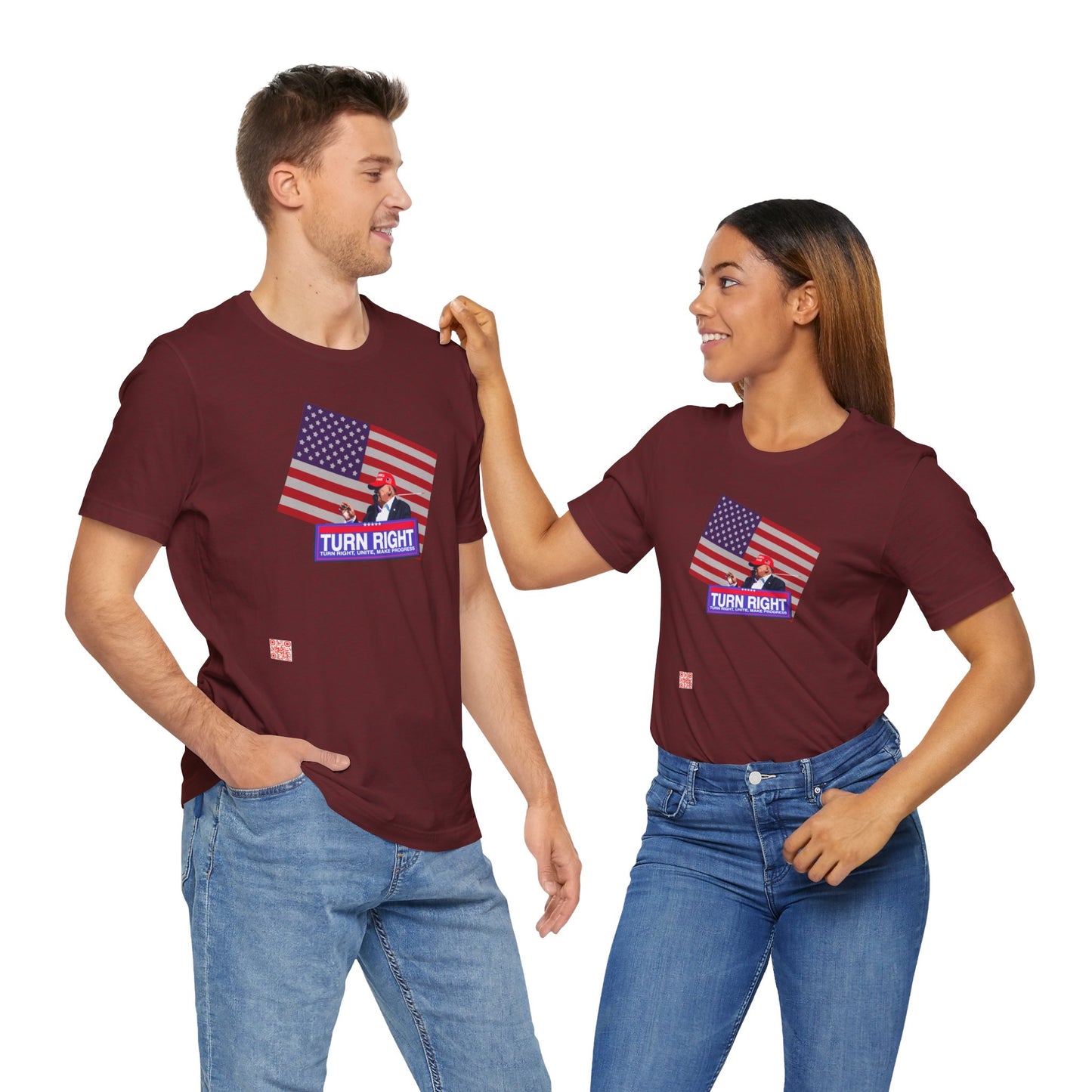 USA Flag Trump Tee