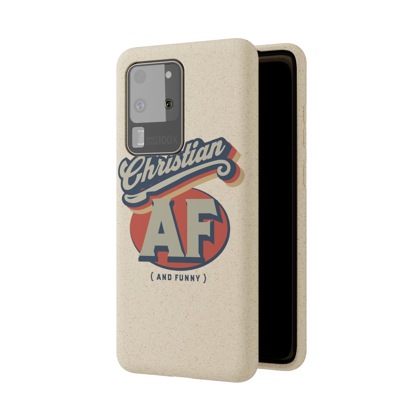 Phone Case - Christian and funny - FREE SHIPPING - Biodegradable Case