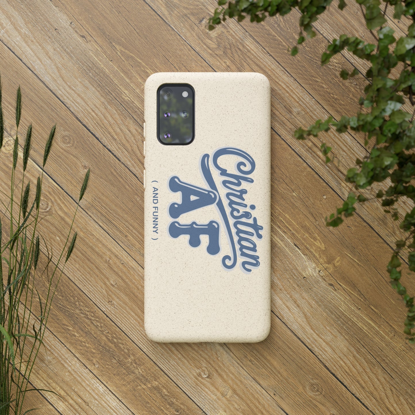 Phone Case - Christian and funny - design - FREE STANDARD SHIPPING