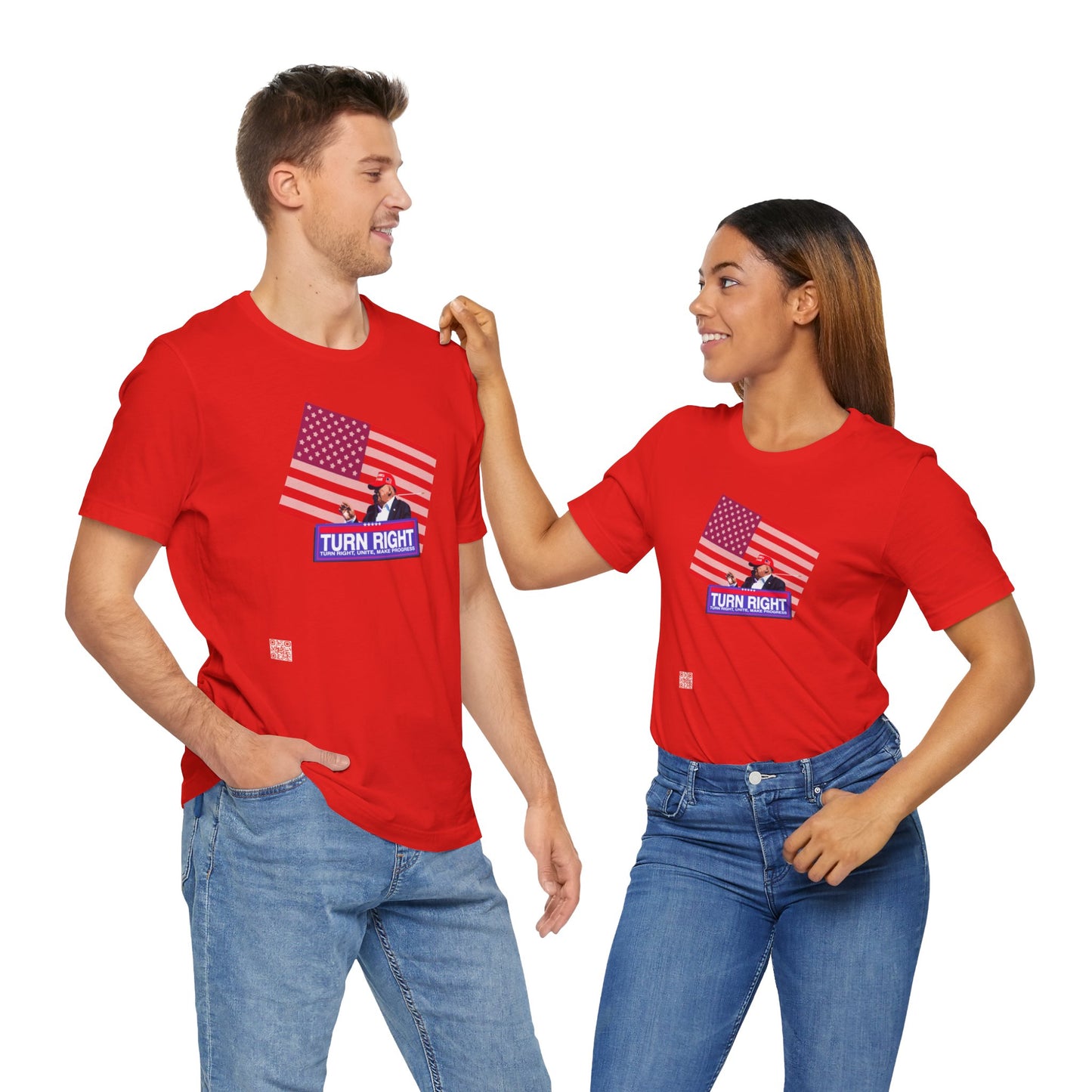 USA Flag Trump Tee