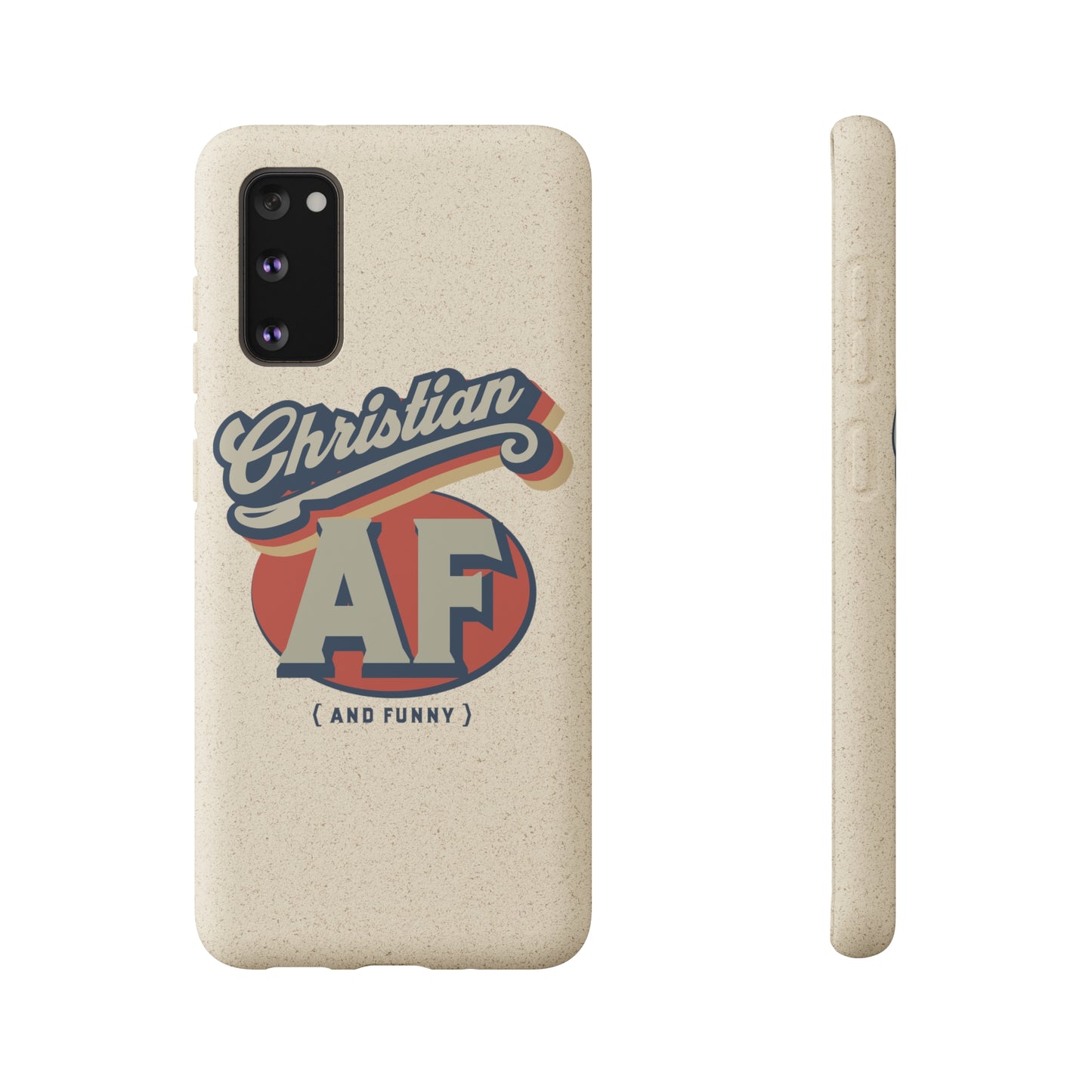 Phone Case - Christian and funny - FREE SHIPPING - Biodegradable Case