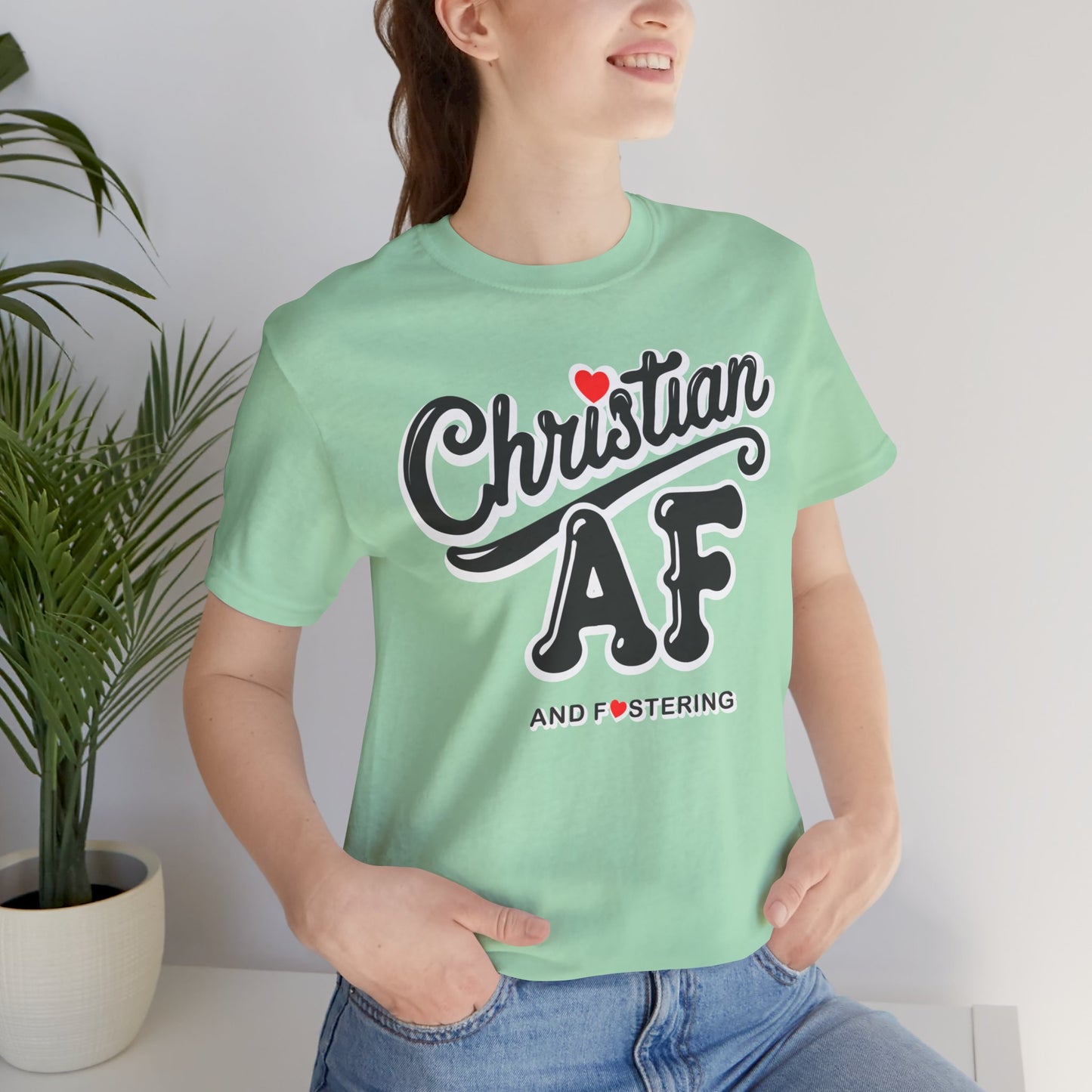 Unisex Christian and fostering T-shirt - FREE SHIPPING