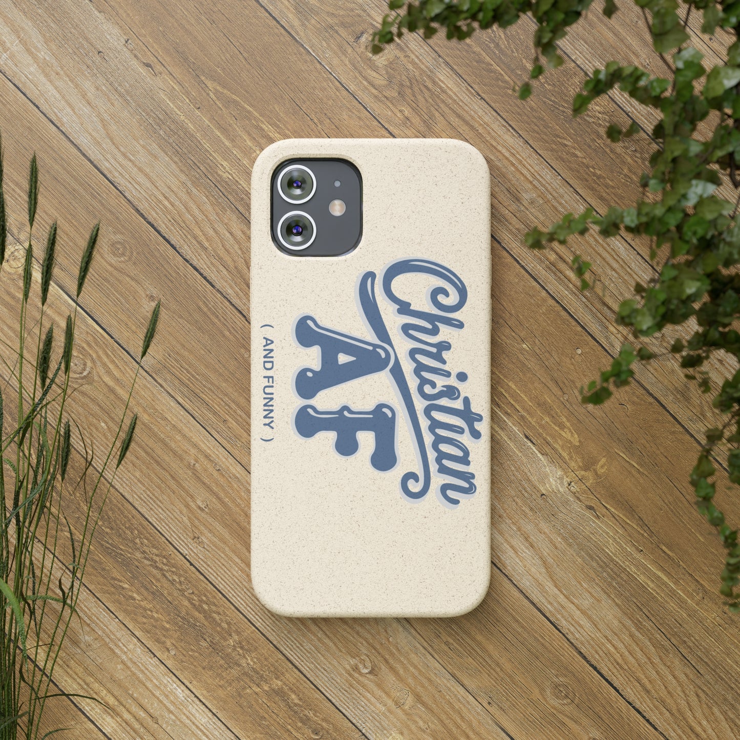 Phone Case - Christian and funny - design - FREE STANDARD SHIPPING