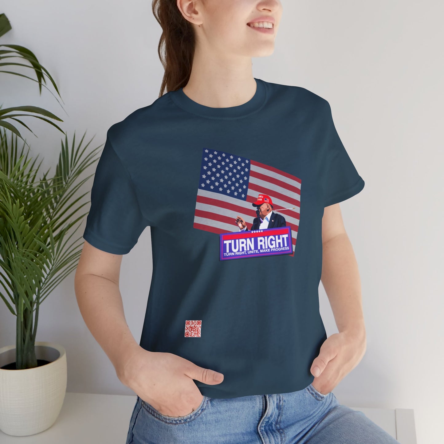 USA Flag Trump Tee