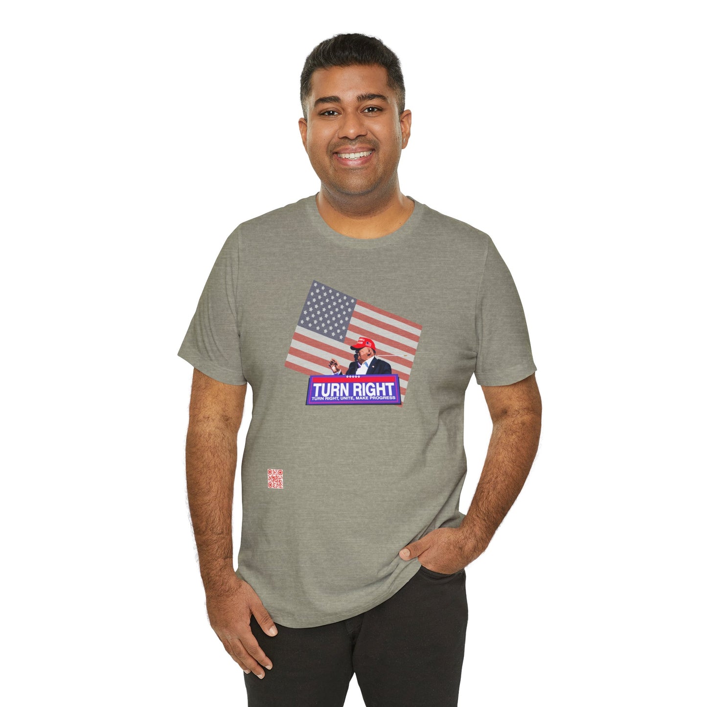 USA Flag Trump Tee