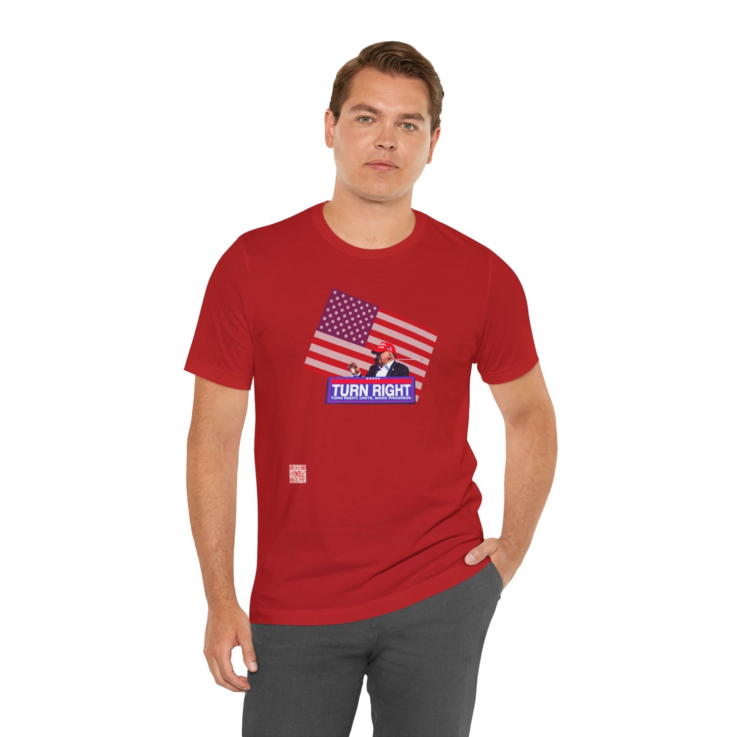 USA Flag Trump Tee