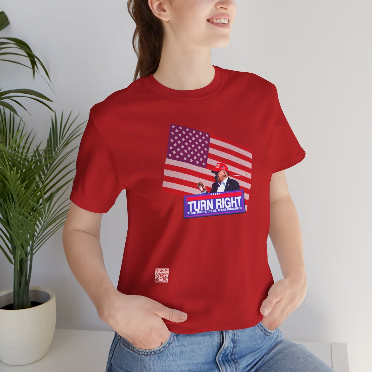 USA Flag Trump Tee