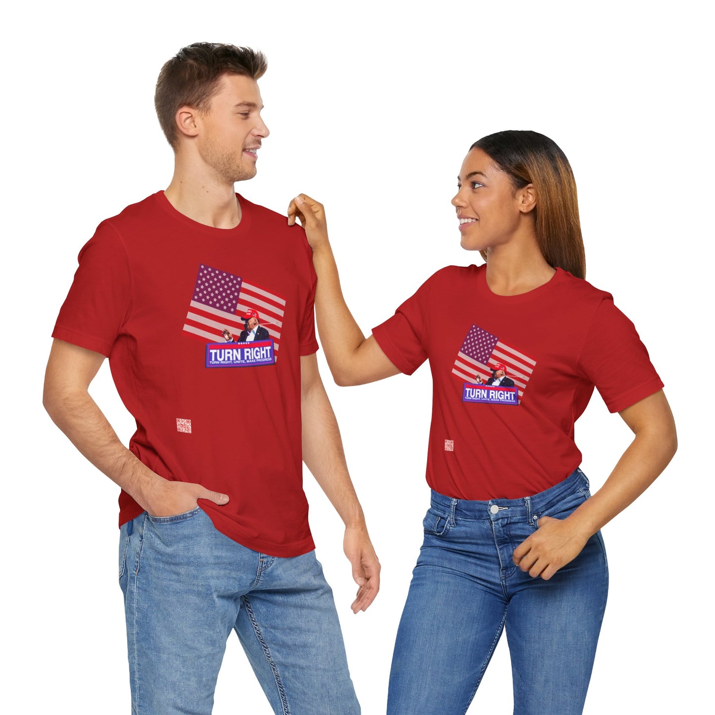 USA Flag Trump Tee