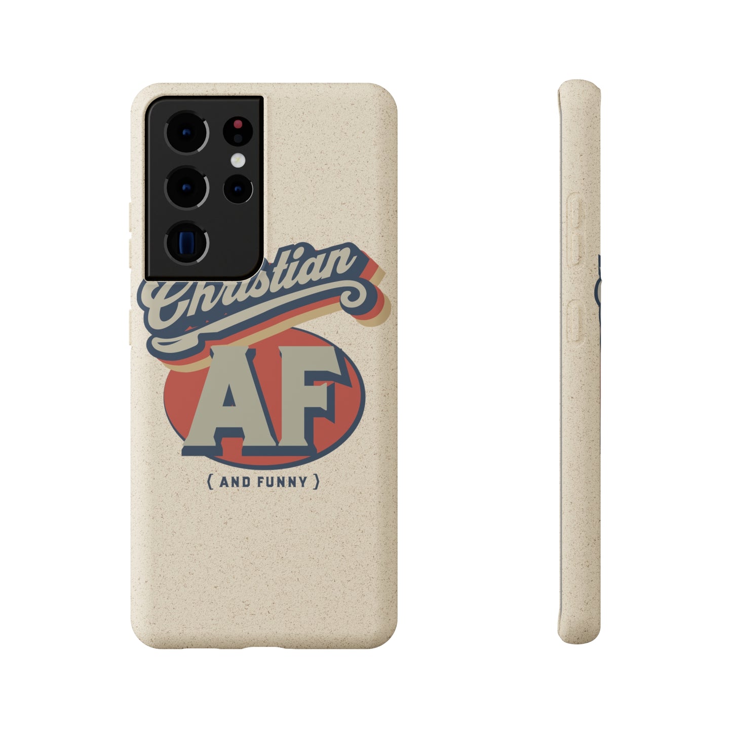 Phone Case - Christian and funny - FREE SHIPPING - Biodegradable Case