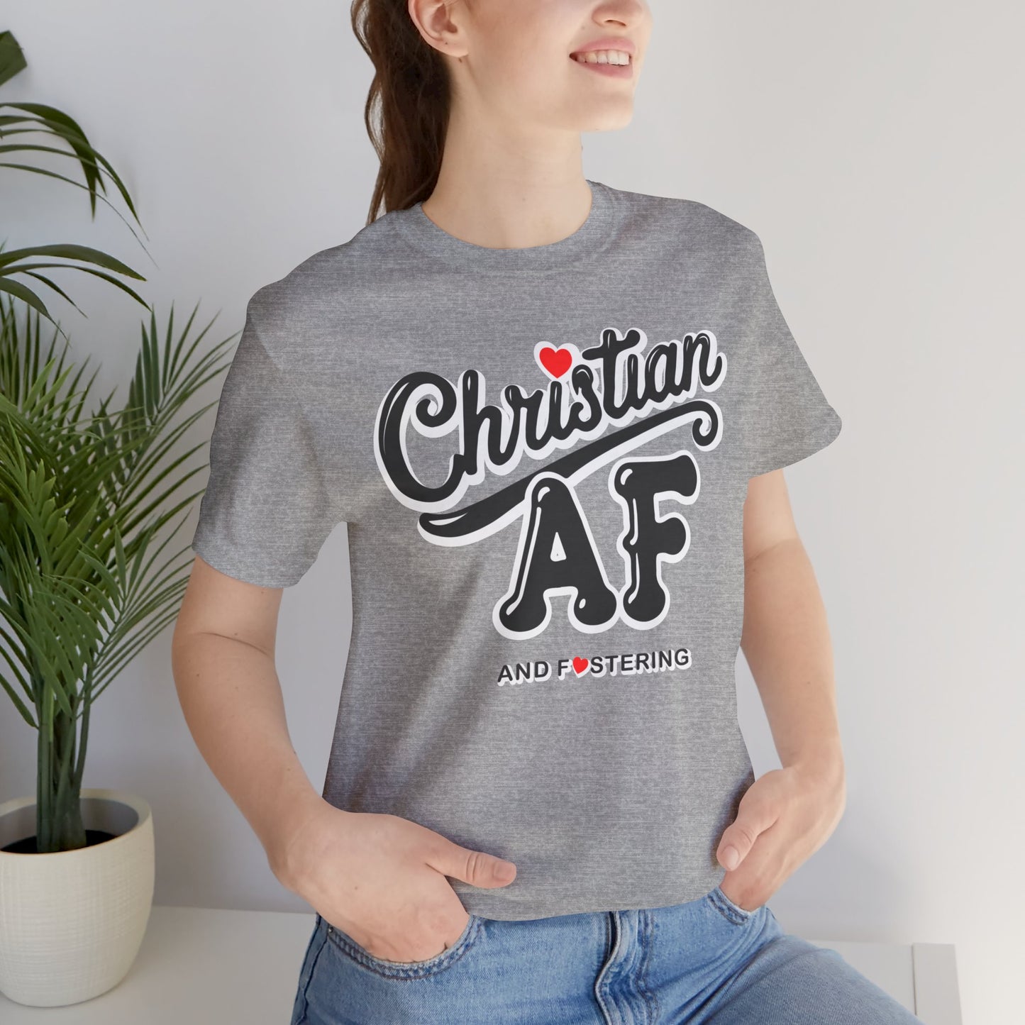 Unisex Christian and fostering T-shirt - FREE SHIPPING