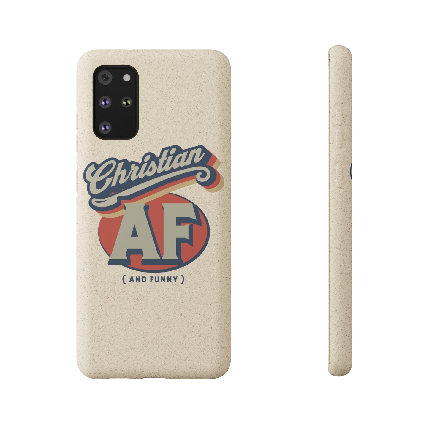 Phone Case - Christian and funny - FREE SHIPPING - Biodegradable Case