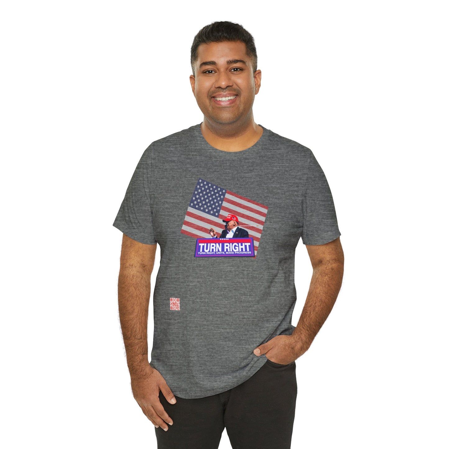 USA Flag Trump Tee