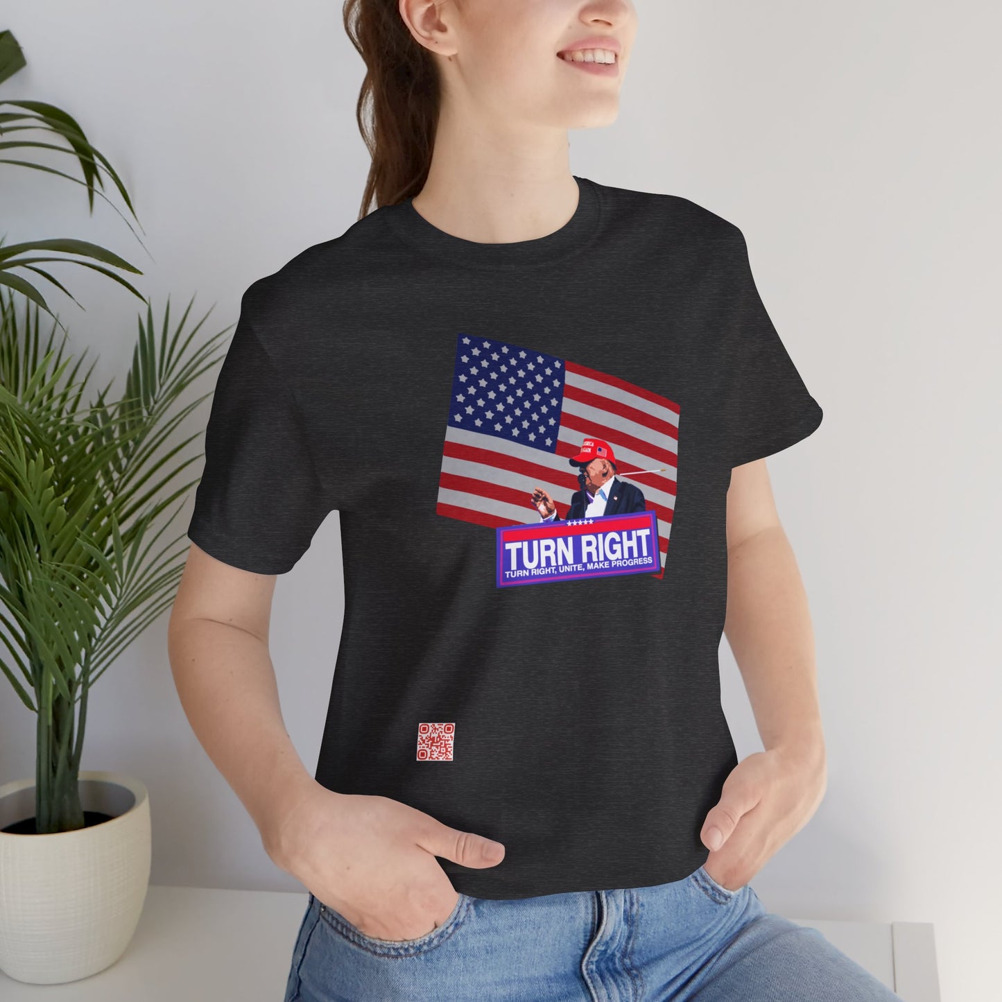 USA Flag Trump Tee