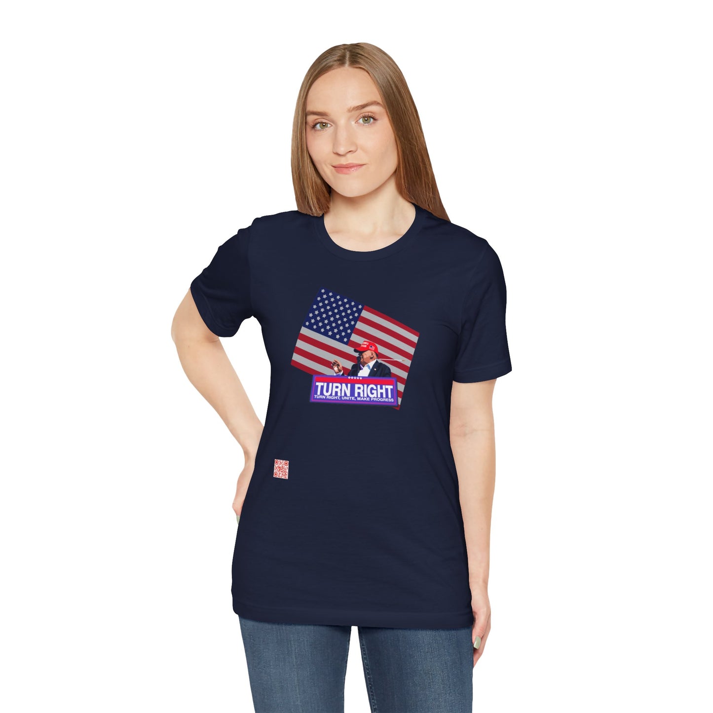 USA Flag Trump Tee