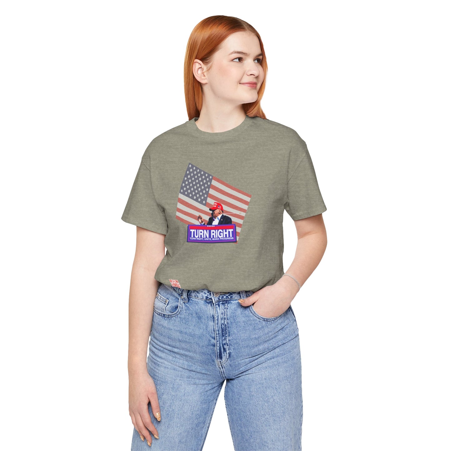 USA Flag Trump Tee