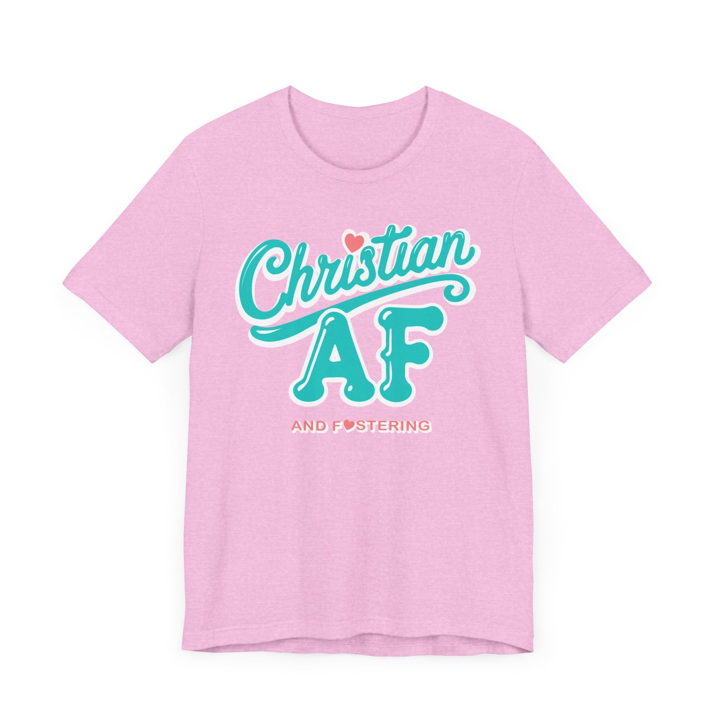 Light Colors - Christian and fostering T-shirt - FREE SHIPPING