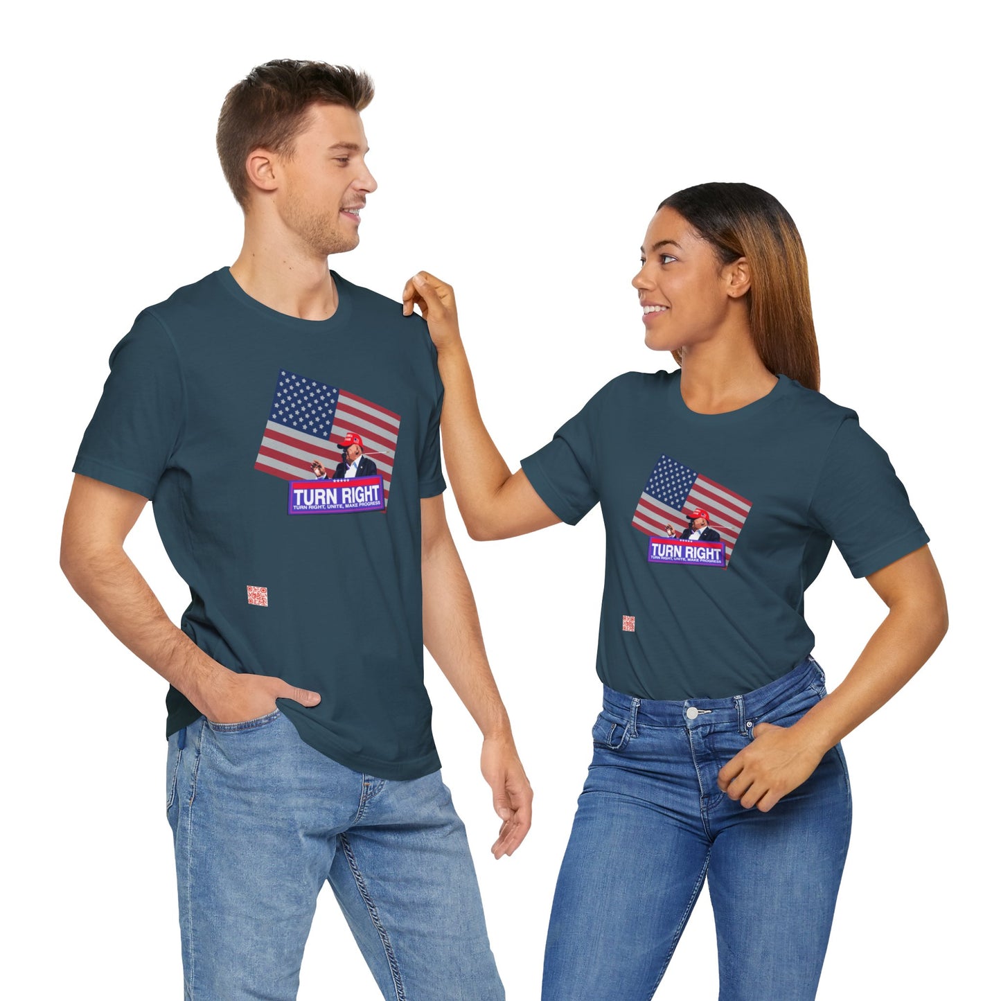 USA Flag Trump Tee