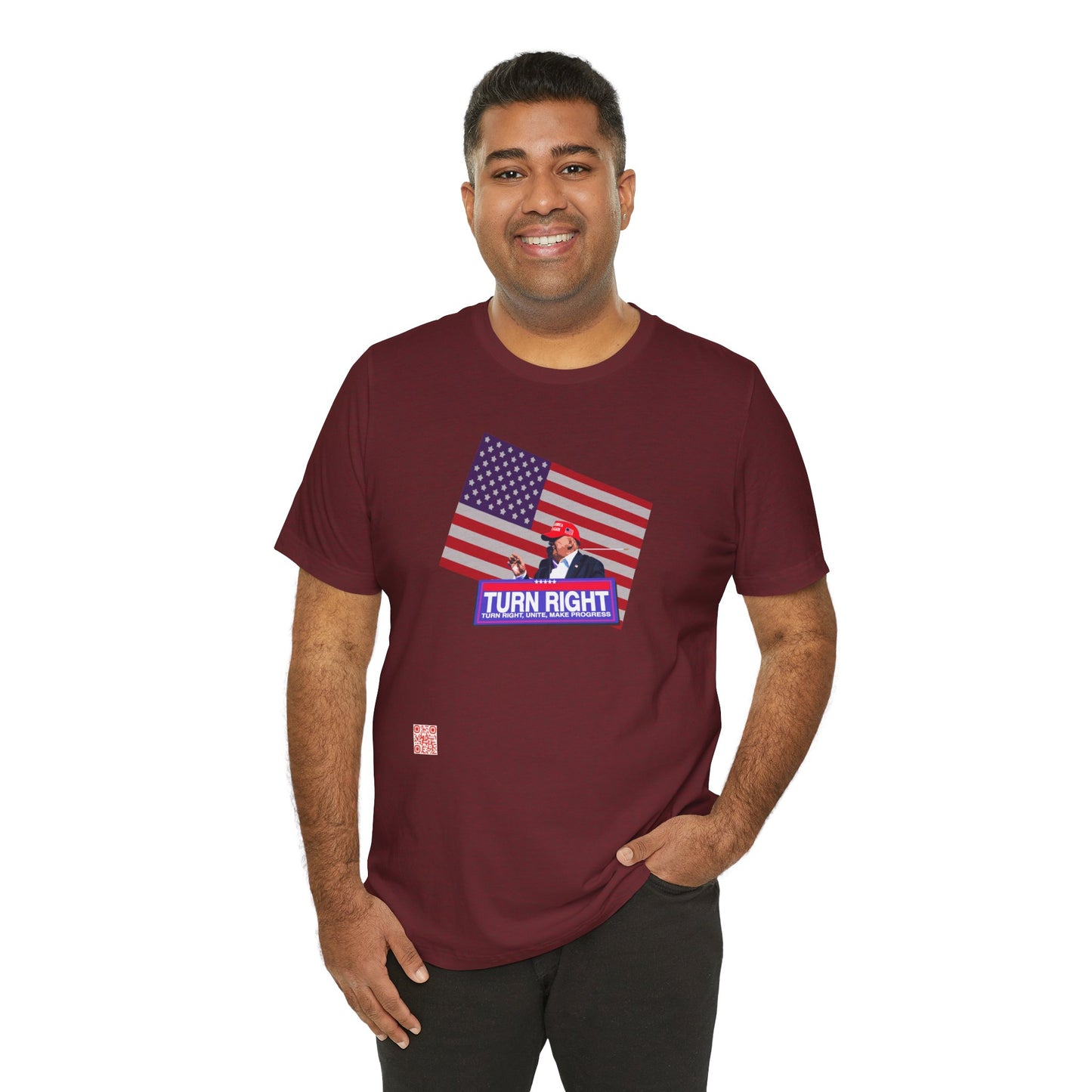 USA Flag Trump Tee