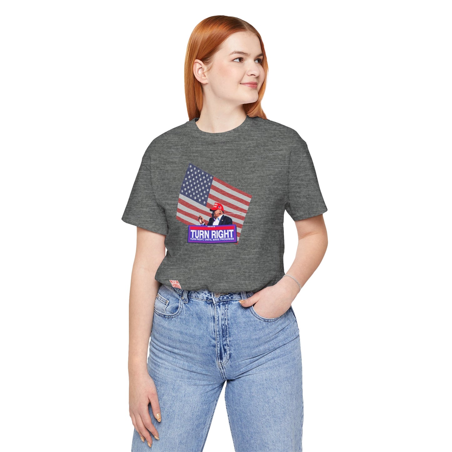 USA Flag Trump Tee