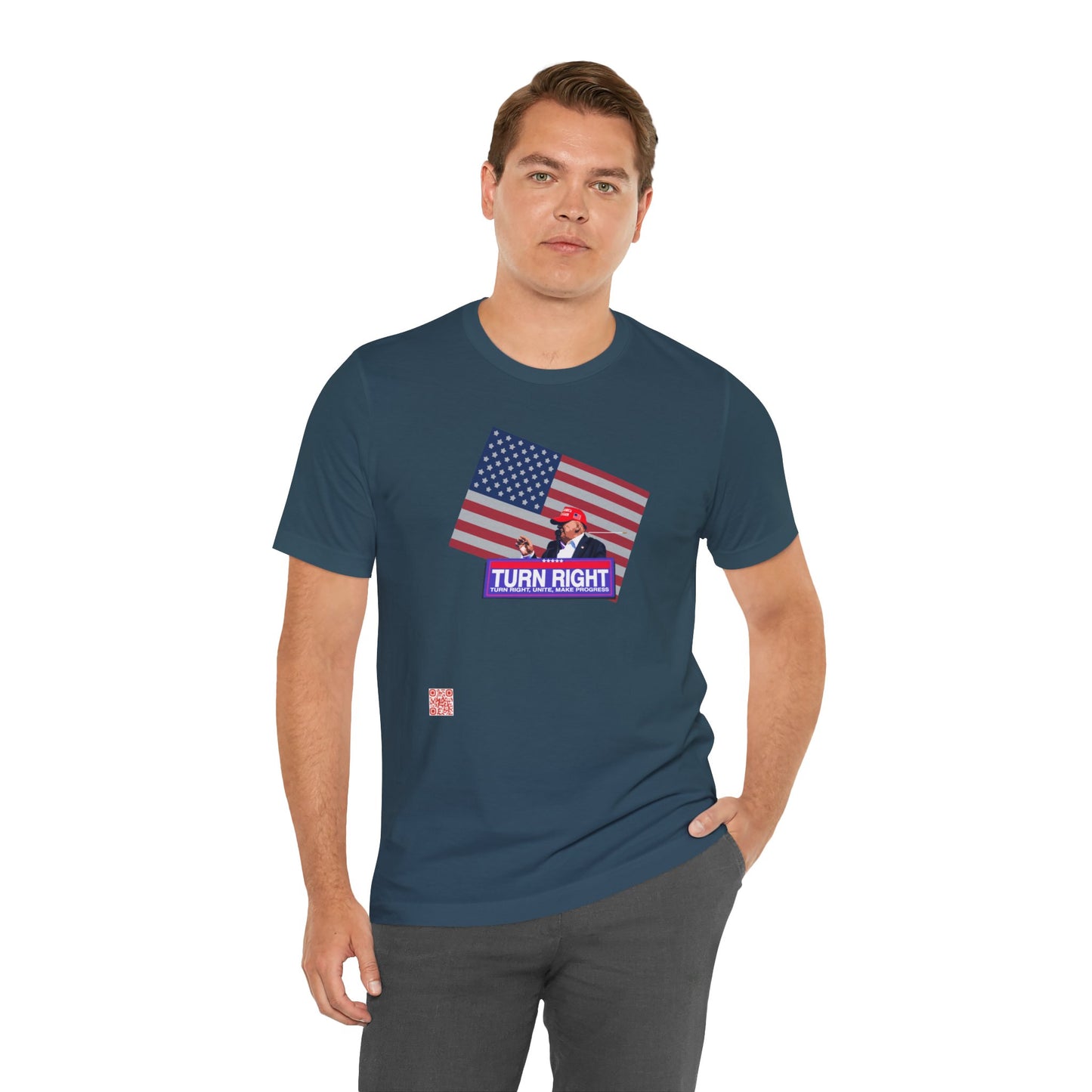 USA Flag Trump Tee