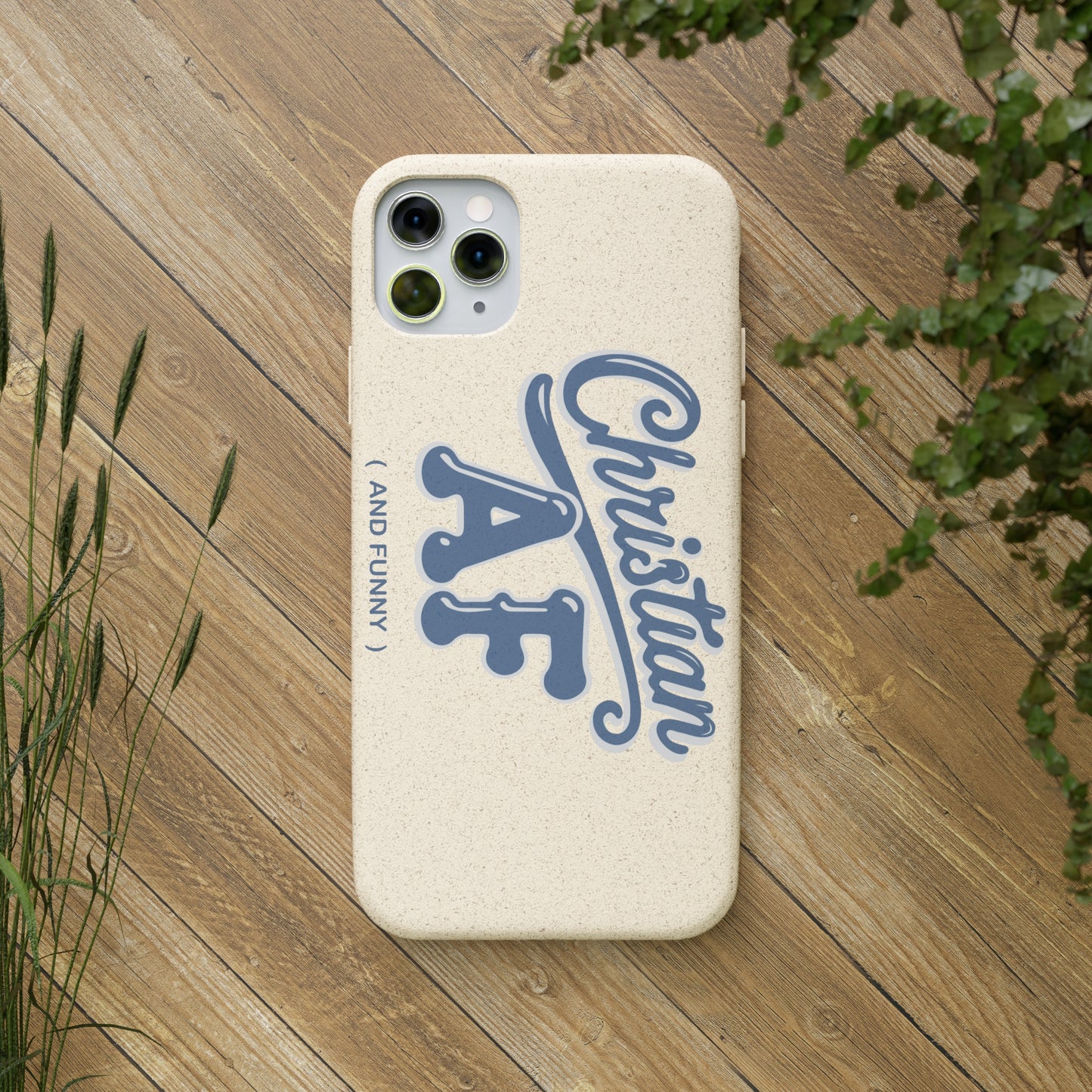 Phone Case - Christian and funny - design - FREE STANDARD SHIPPING