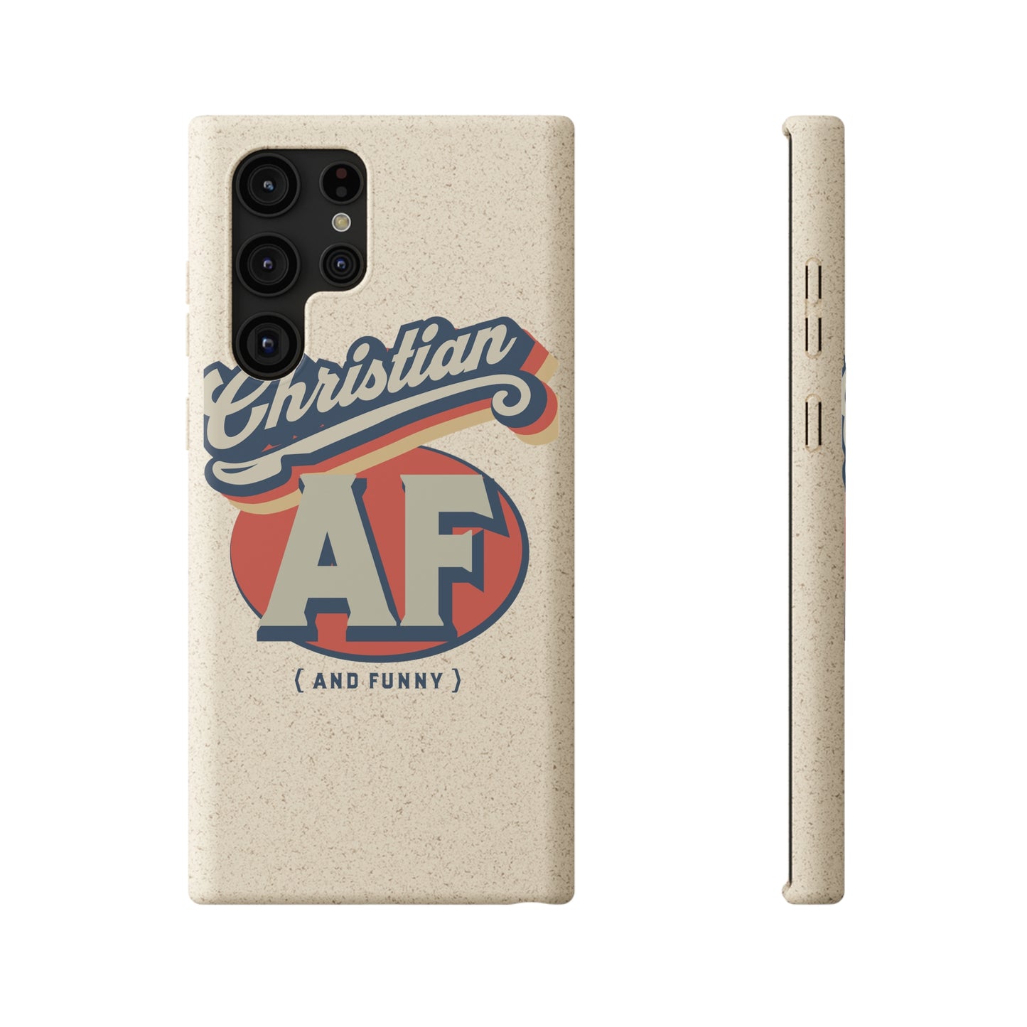 Phone Case - Christian and funny - FREE SHIPPING - Biodegradable Case