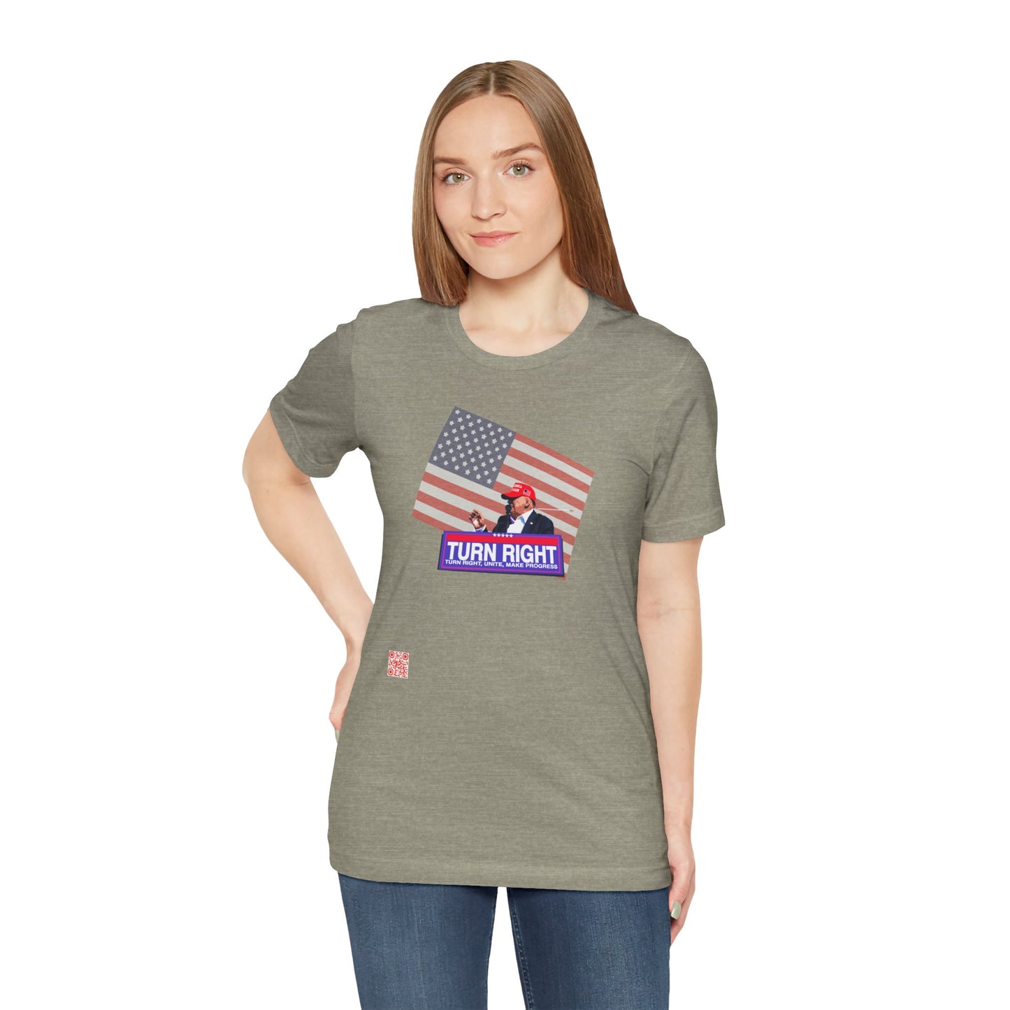 USA Flag Trump Tee