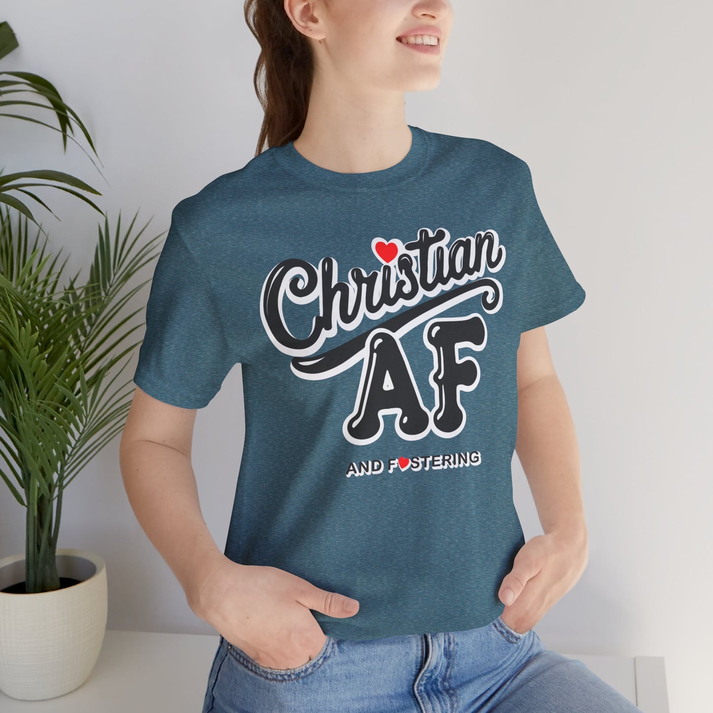 Unisex Christian and fostering T-shirt - FREE SHIPPING