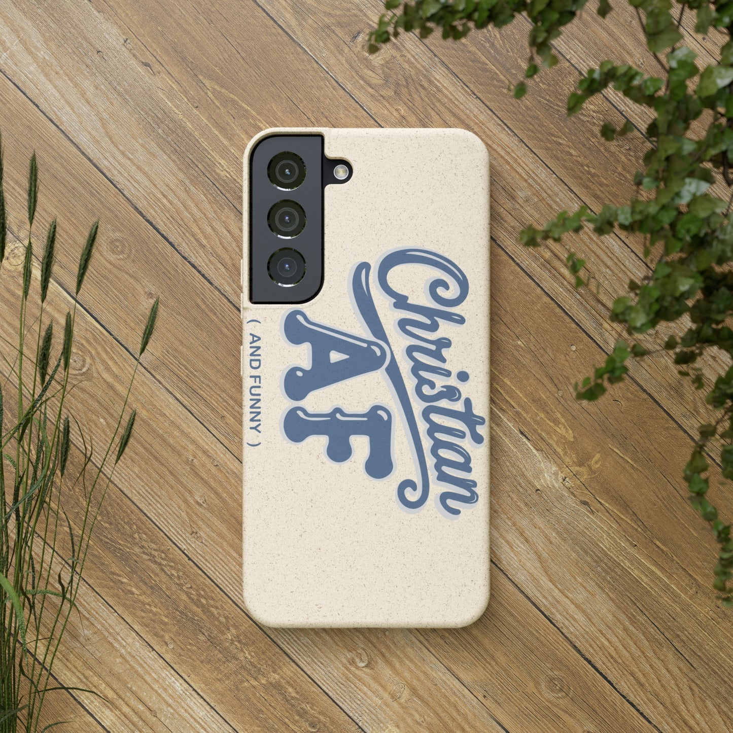 Phone Case - Christian and funny - design - FREE STANDARD SHIPPING