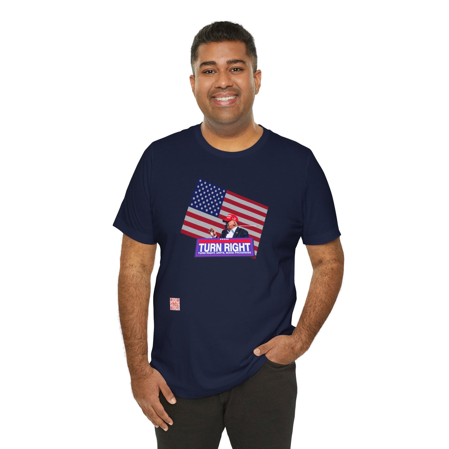 USA Flag Trump Tee