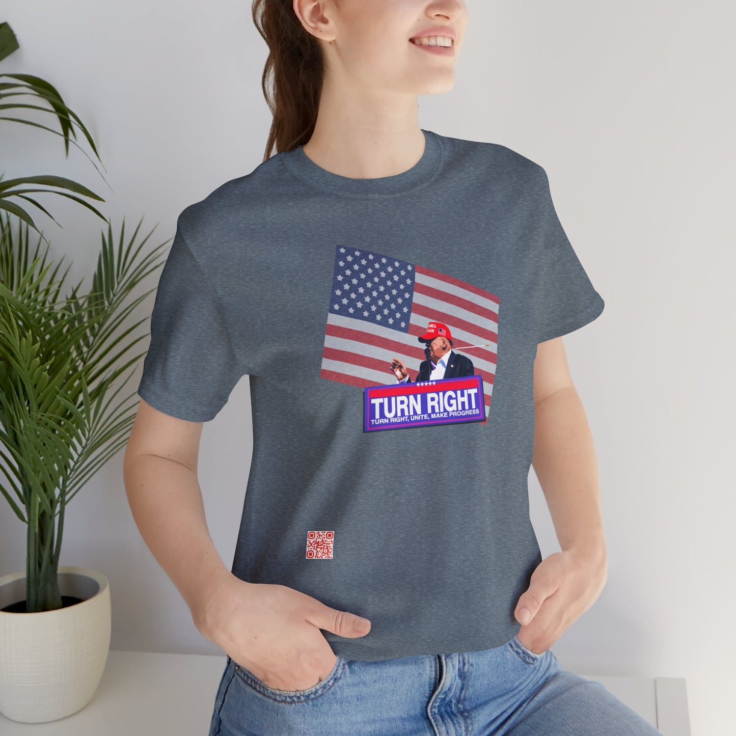 USA Flag Trump Tee