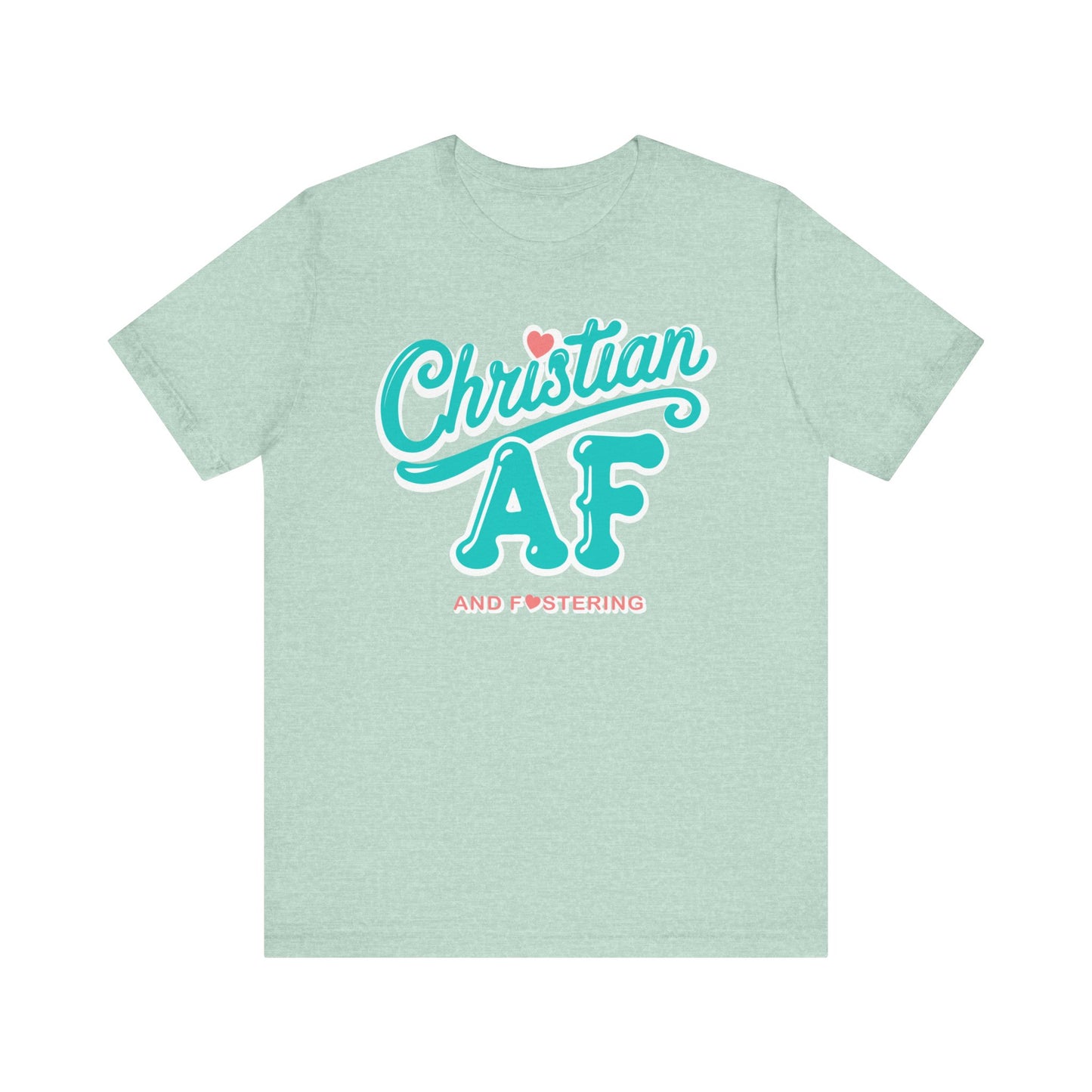 Light Colors - Christian and fostering T-shirt - FREE SHIPPING