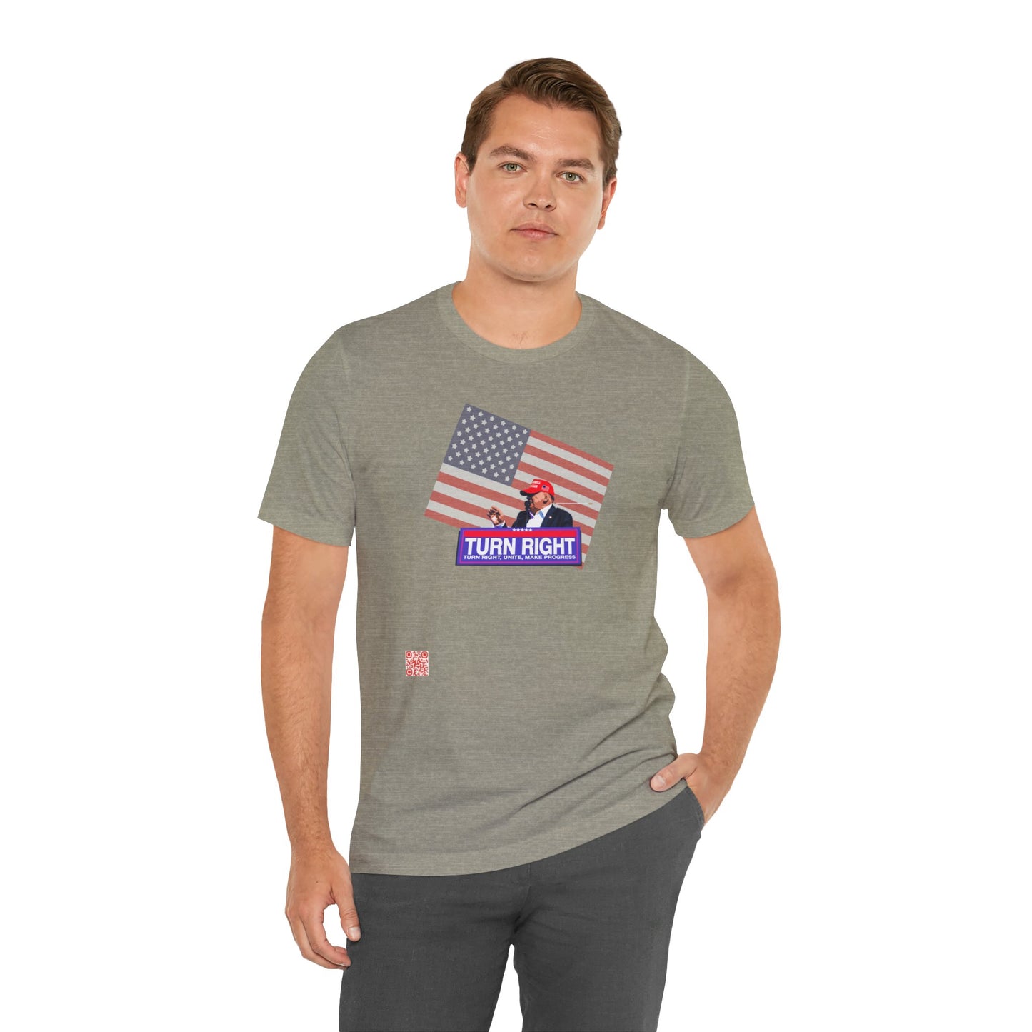 USA Flag Trump Tee