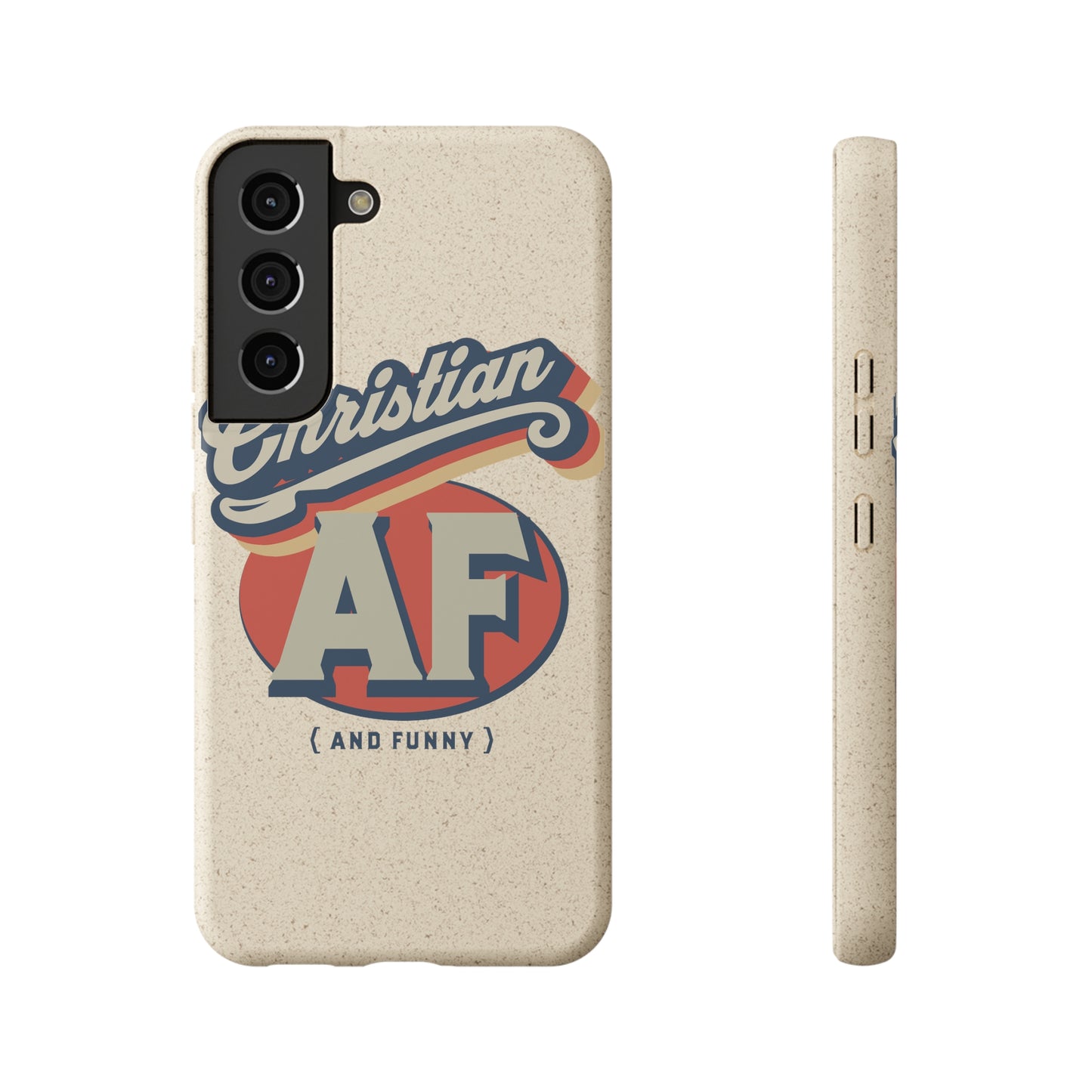 Phone Case - Christian and funny - FREE SHIPPING - Biodegradable Case