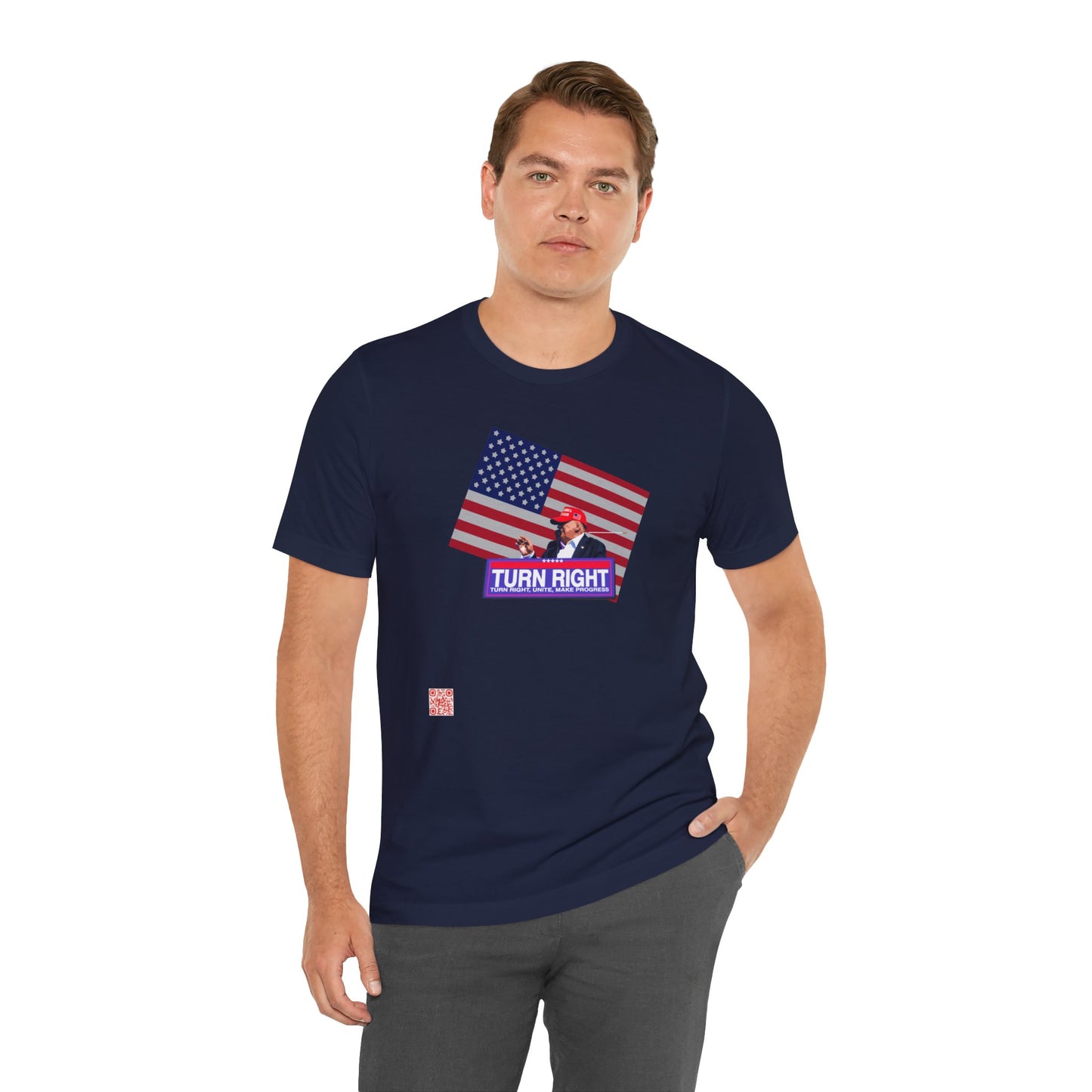 USA Flag Trump Tee