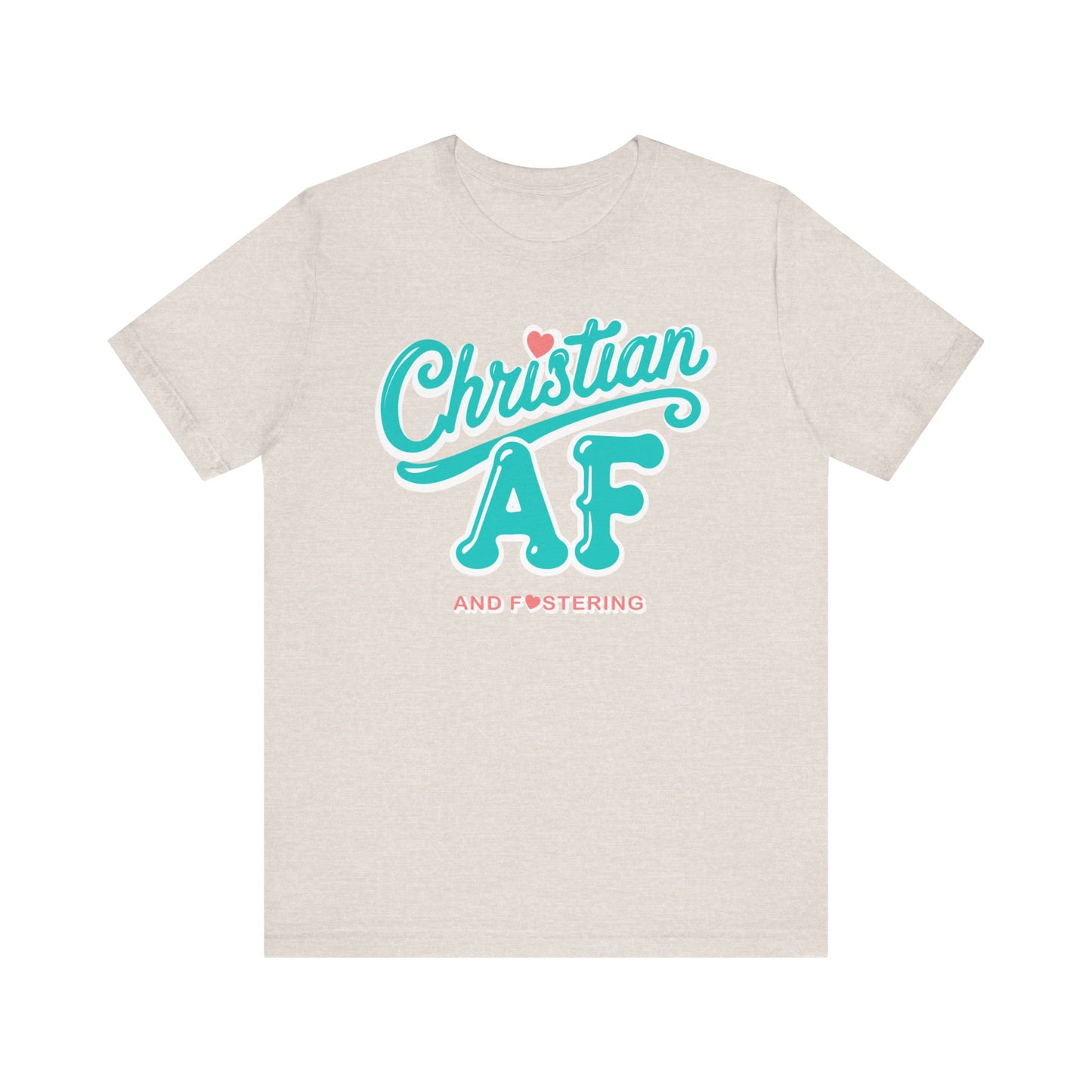 Light Colors - Christian and fostering T-shirt - FREE SHIPPING